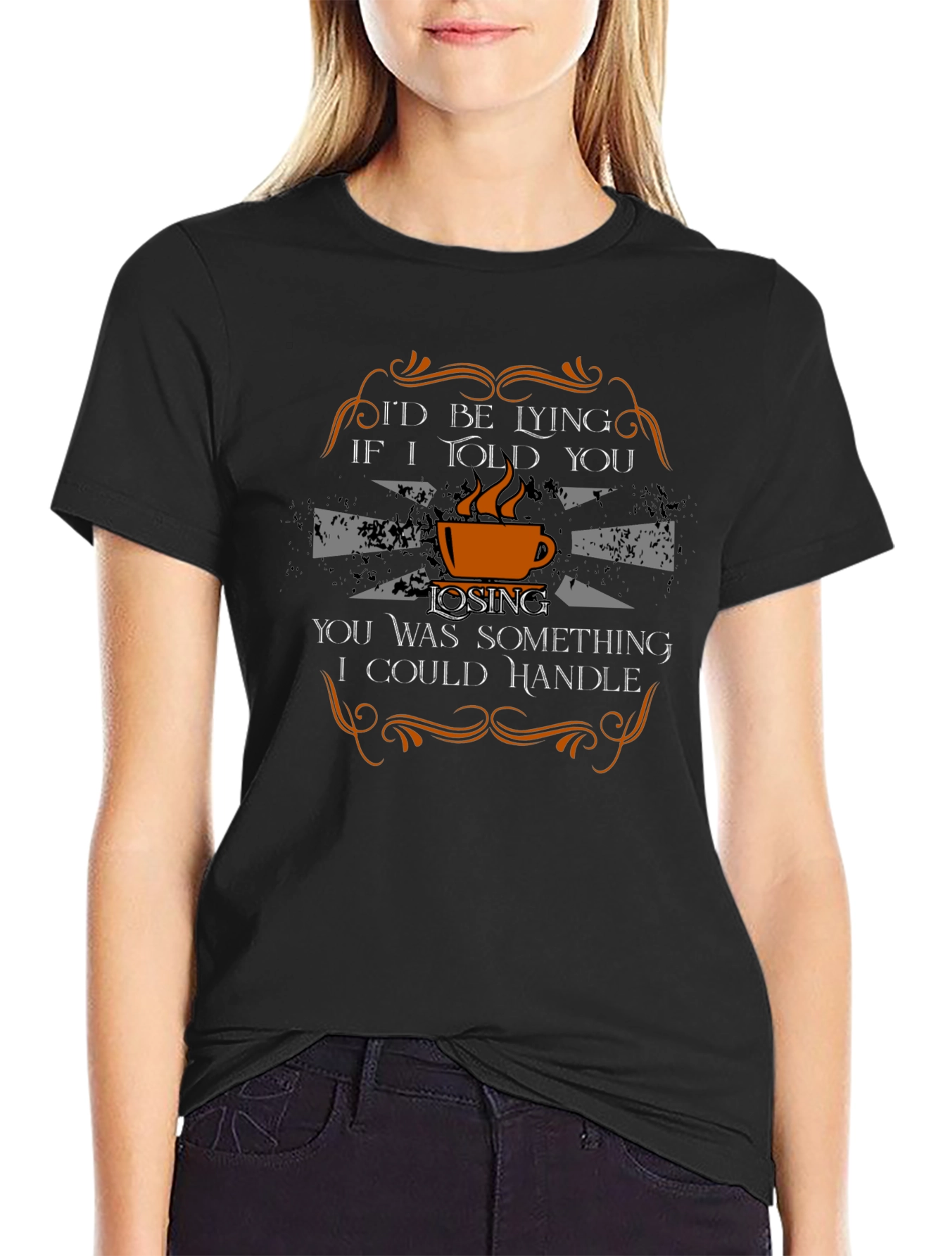 Id Be Lying Coffee T-Shirt