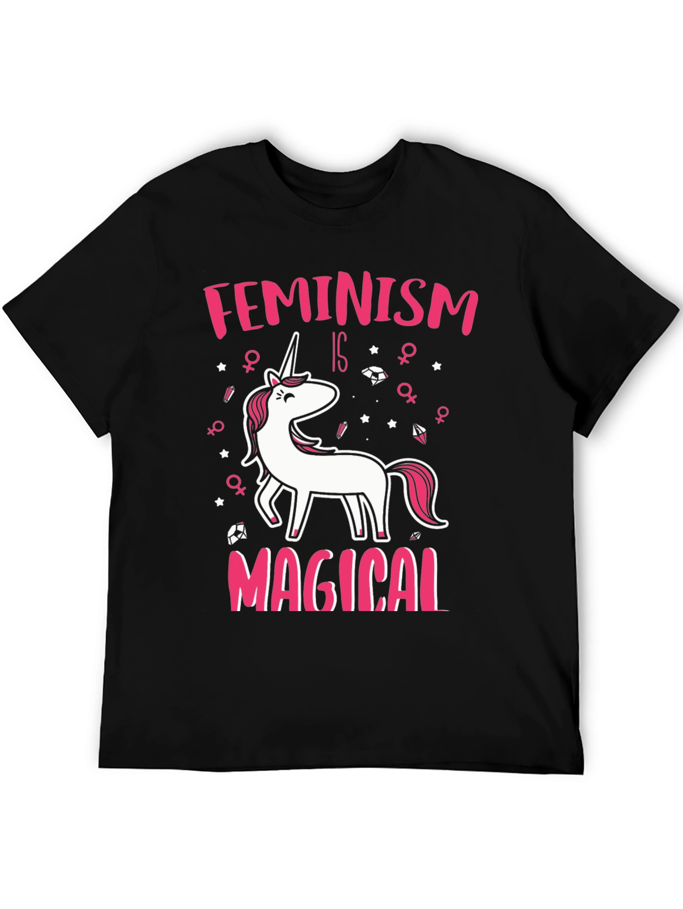 Feminism Is Magical Unicorn Graphic Tee