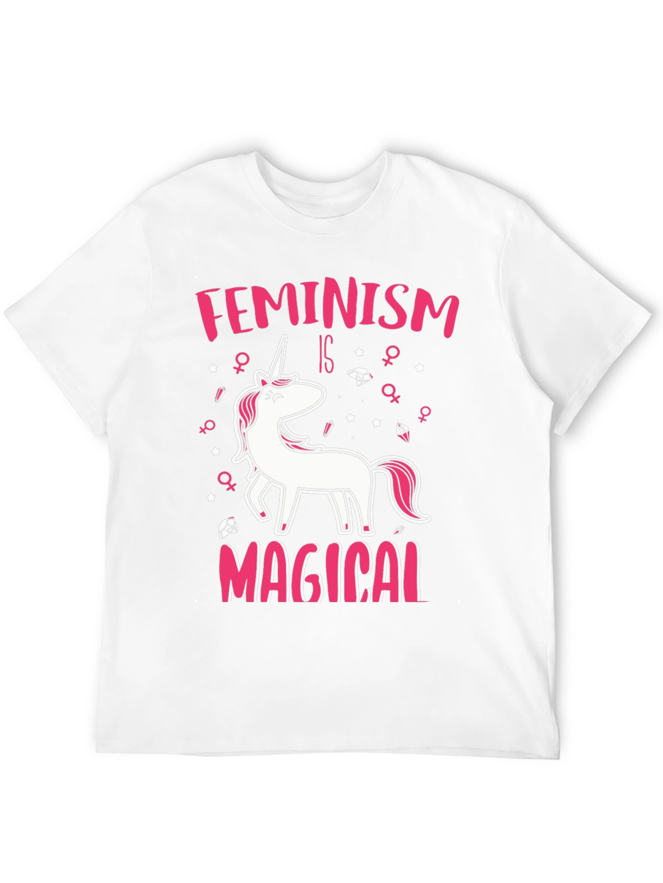 Feminism Is Magical Unicorn Graphic Tee