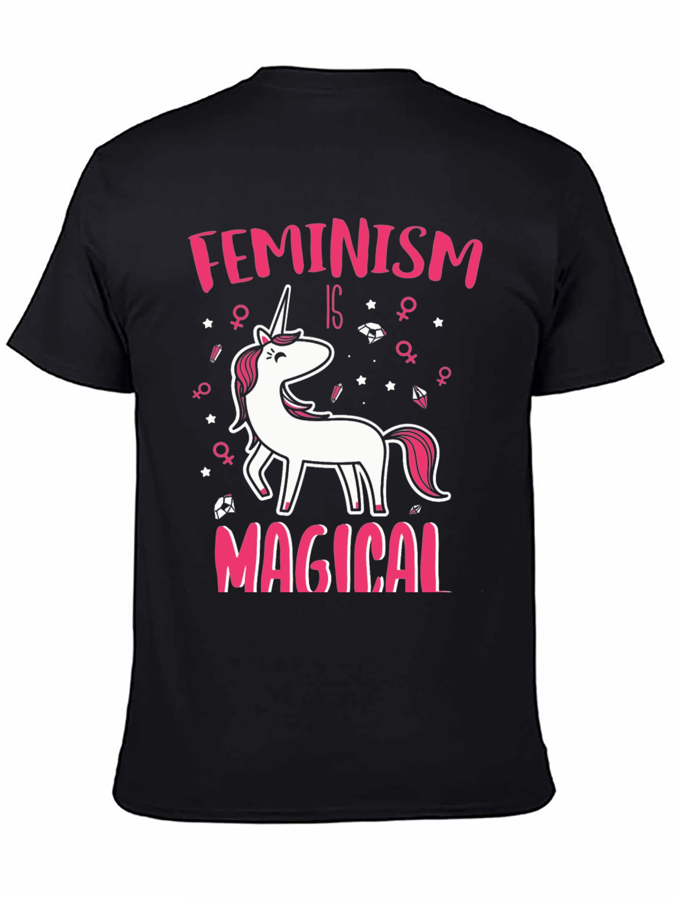 Feminism Is Magical Unicorn Graphic Tee