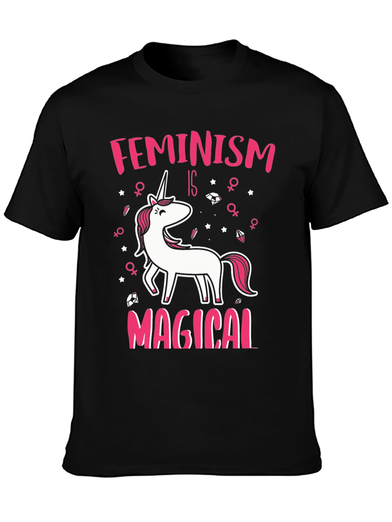 Feminism Is Magical Unicorn Graphic Tee