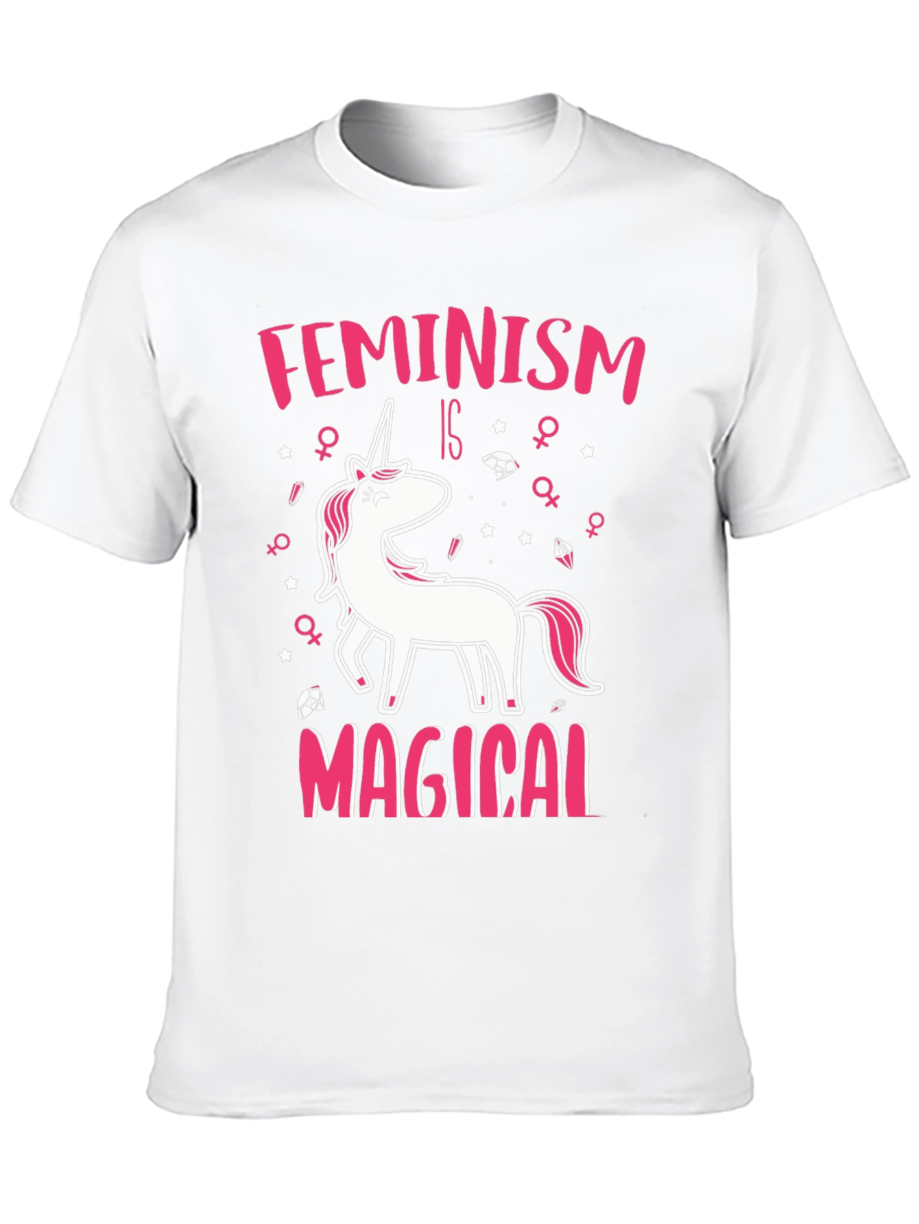 Feminism Is Magical Unicorn Graphic Tee