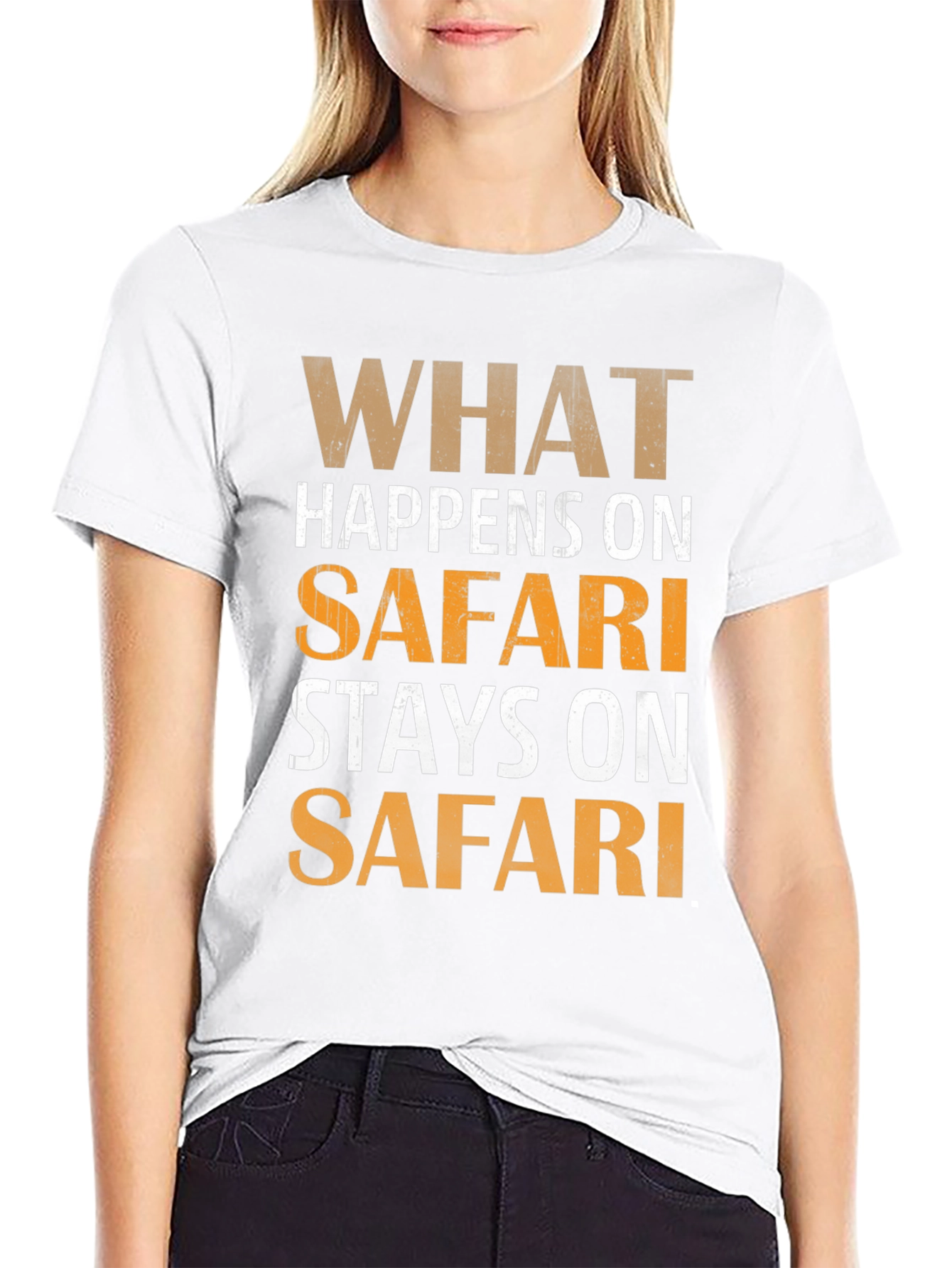 Safari Graphic T-Shirt - What Happens on Safari Stays