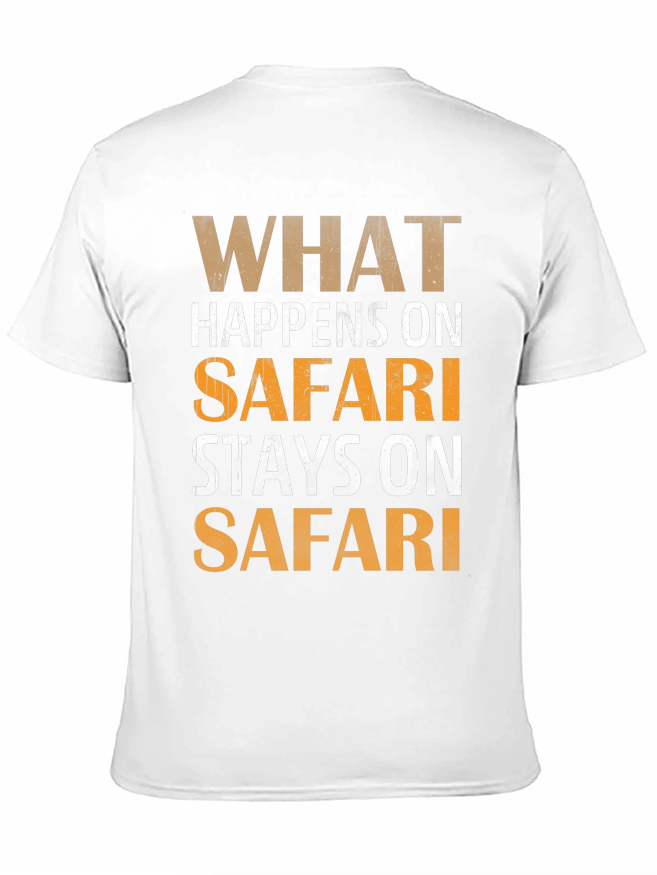 Safari Graphic T-Shirt - What Happens on Safari Stays