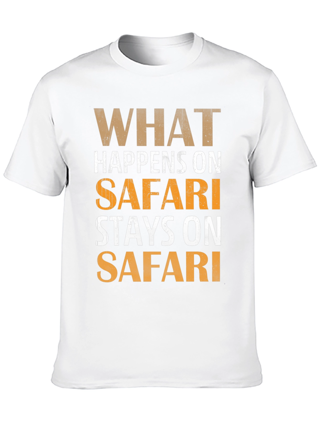 Safari Graphic T-Shirt - What Happens on Safari Stays