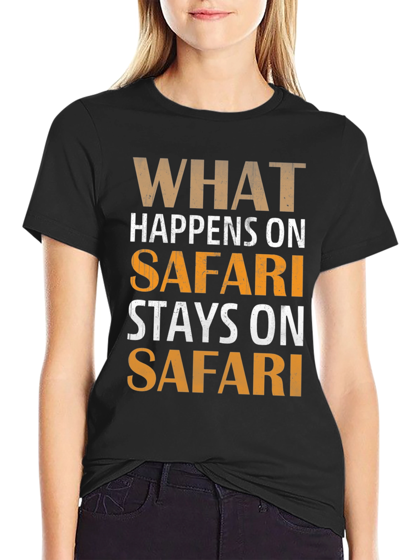 Safari Graphic T-Shirt - What Happens on Safari Stays