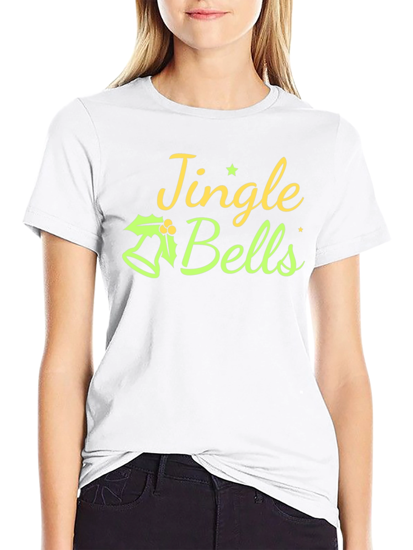 Jingle Bells Graphic Tee - Holiday Cheer!