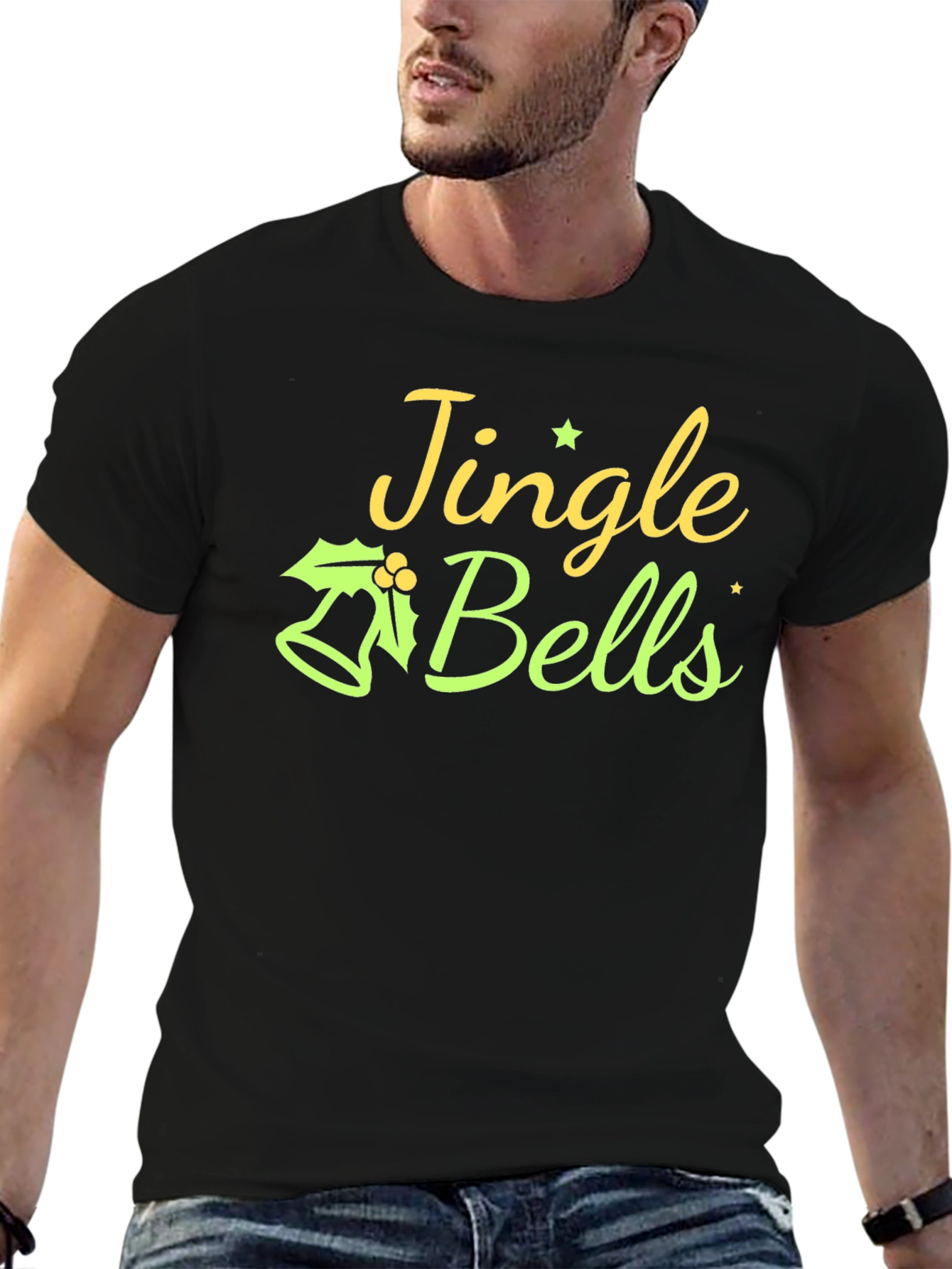 Jingle Bells Graphic Tee - Holiday Cheer!