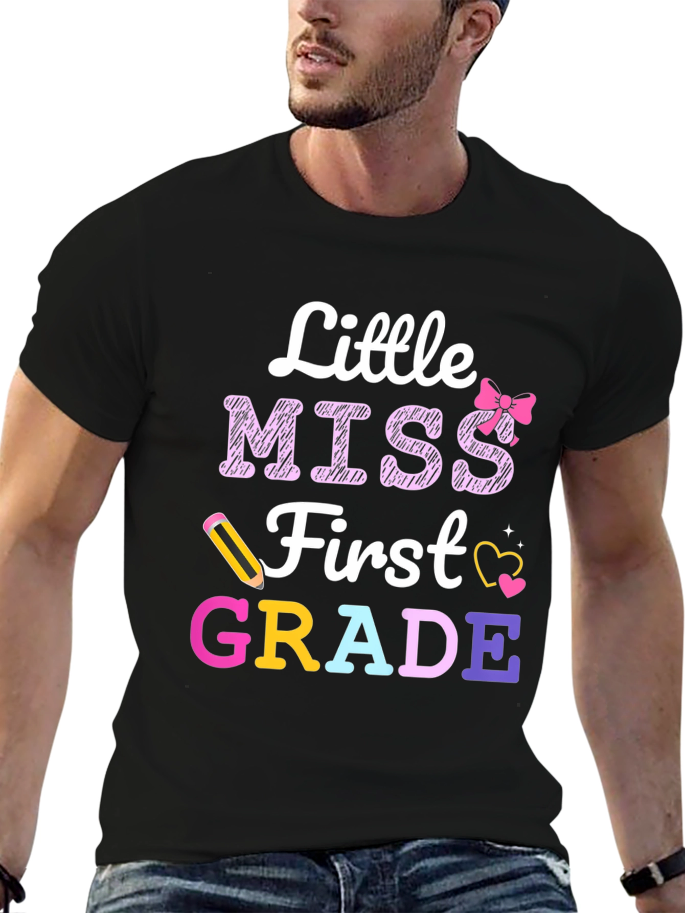 Little Miss First Grade T-Shirt - Back to School
