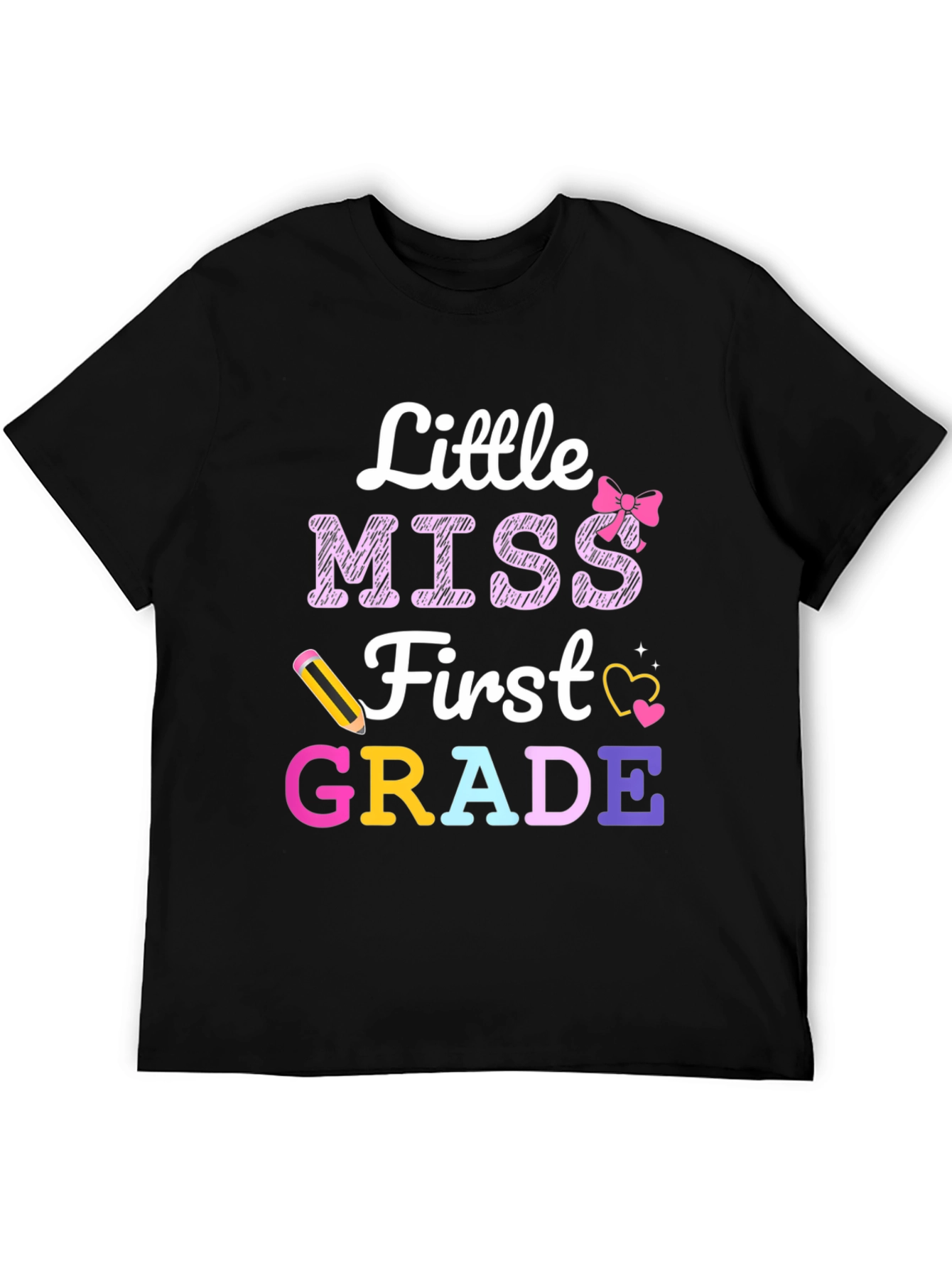 Little Miss First Grade T-Shirt - Back to School