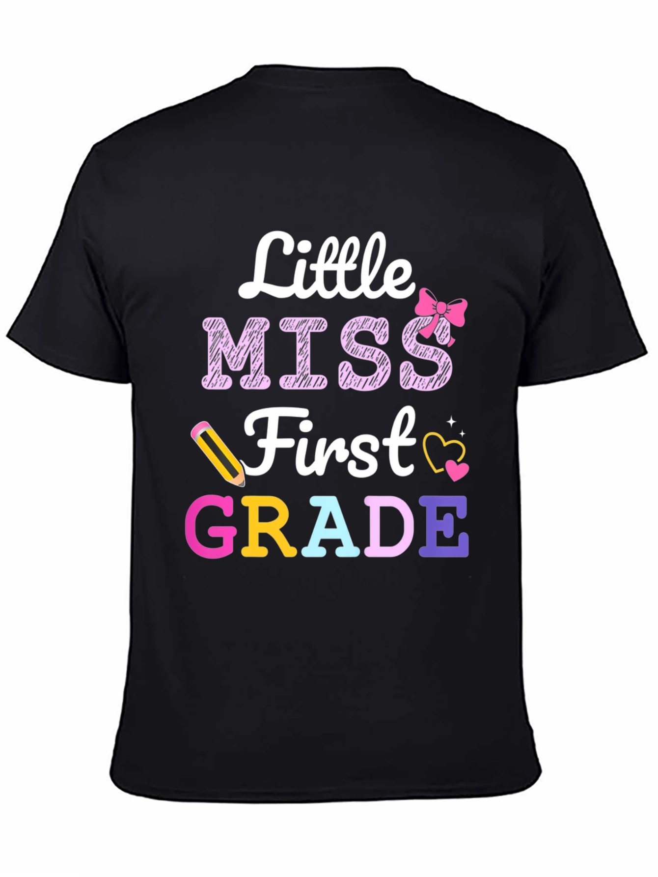Little Miss First Grade T-Shirt - Back to School