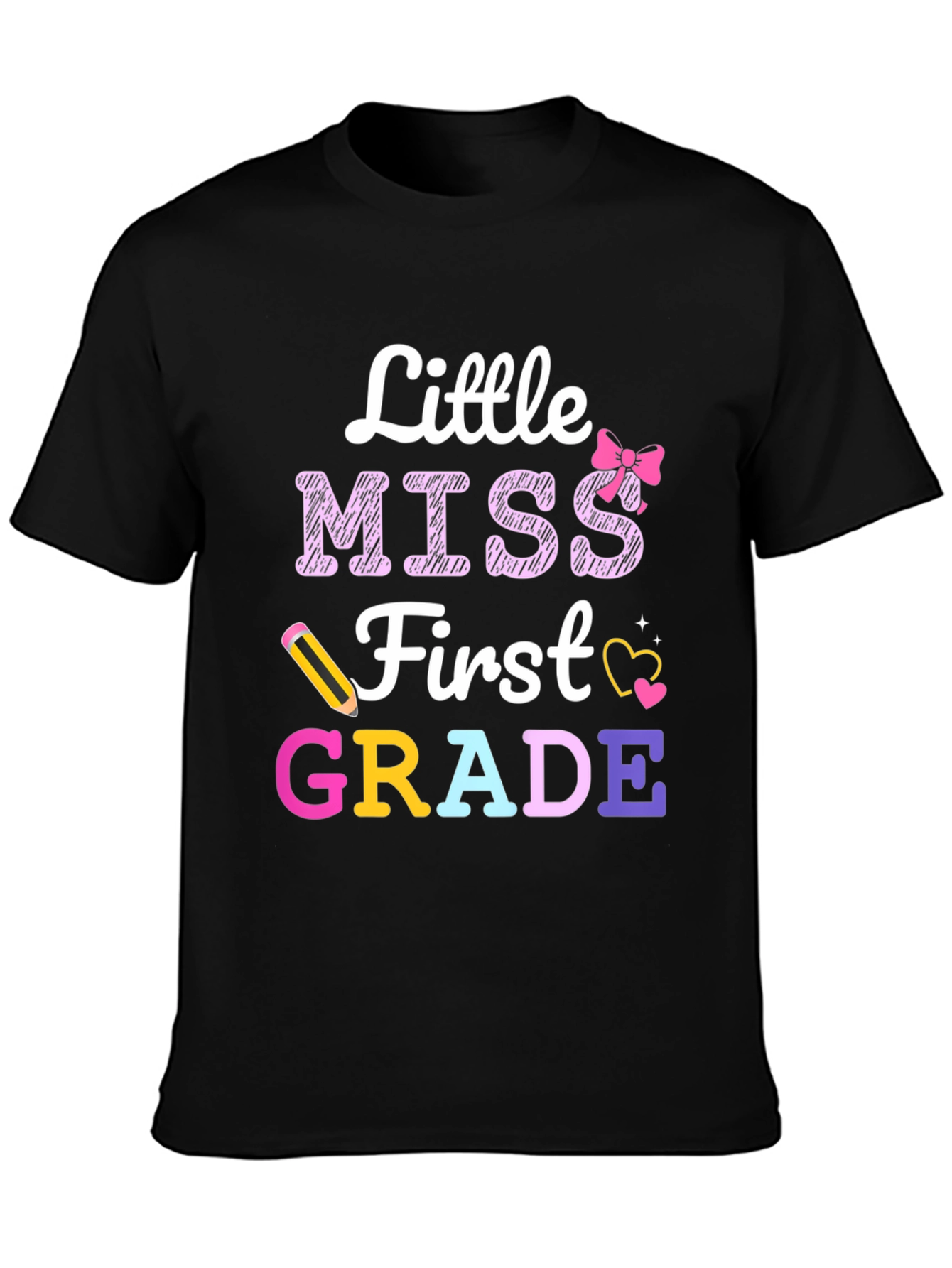 Little Miss First Grade T-Shirt - Back to School