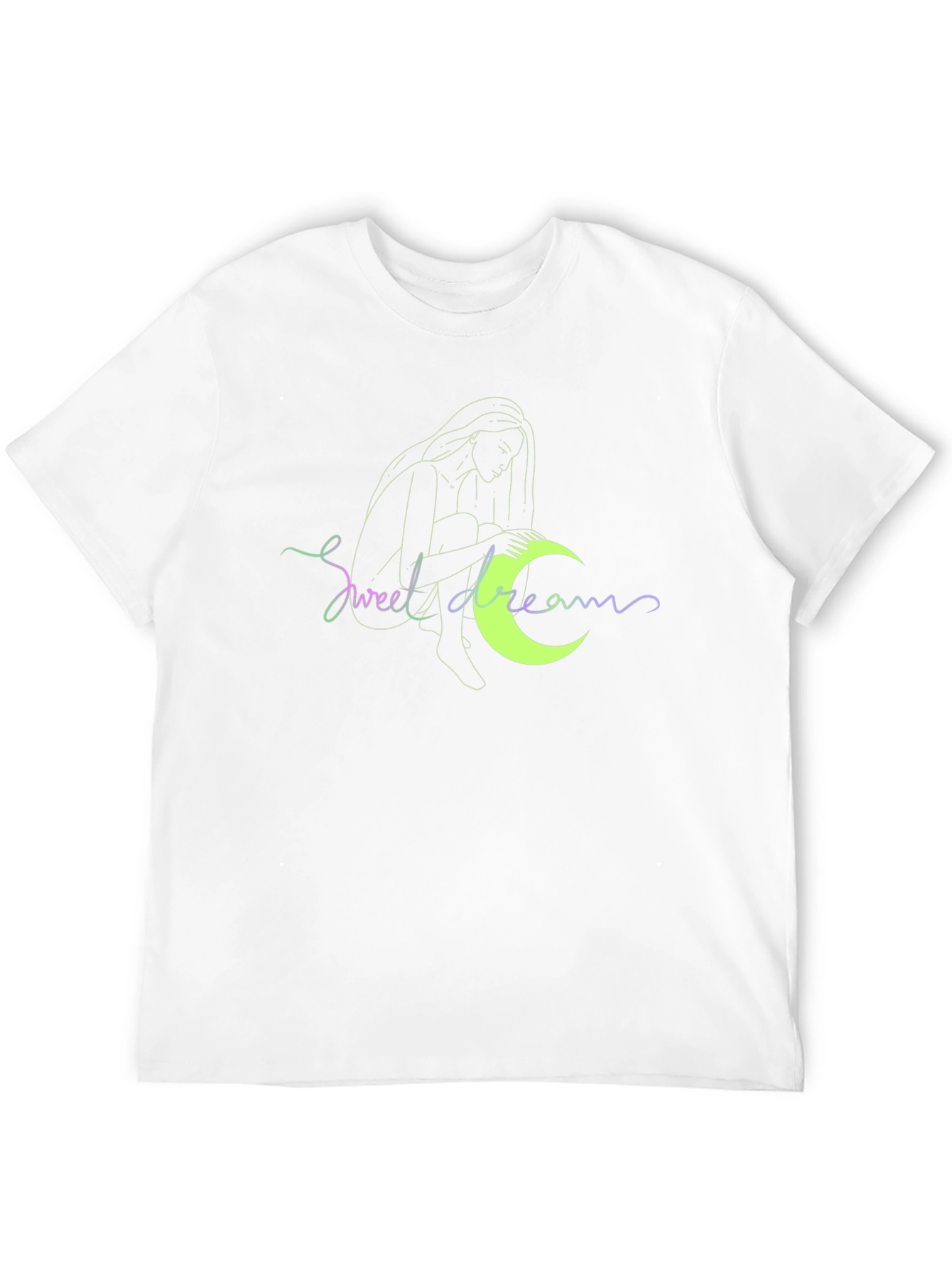 Sweet Dreams Graphic Tee - Black Casual T-Shirt