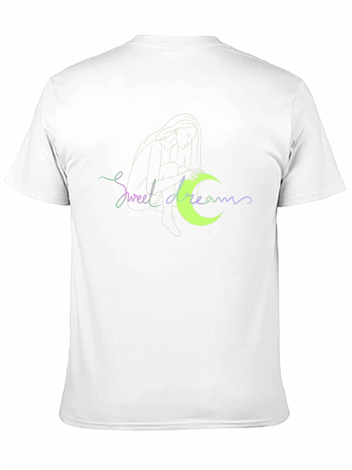 Sweet Dreams Graphic Tee - Black Casual T-Shirt