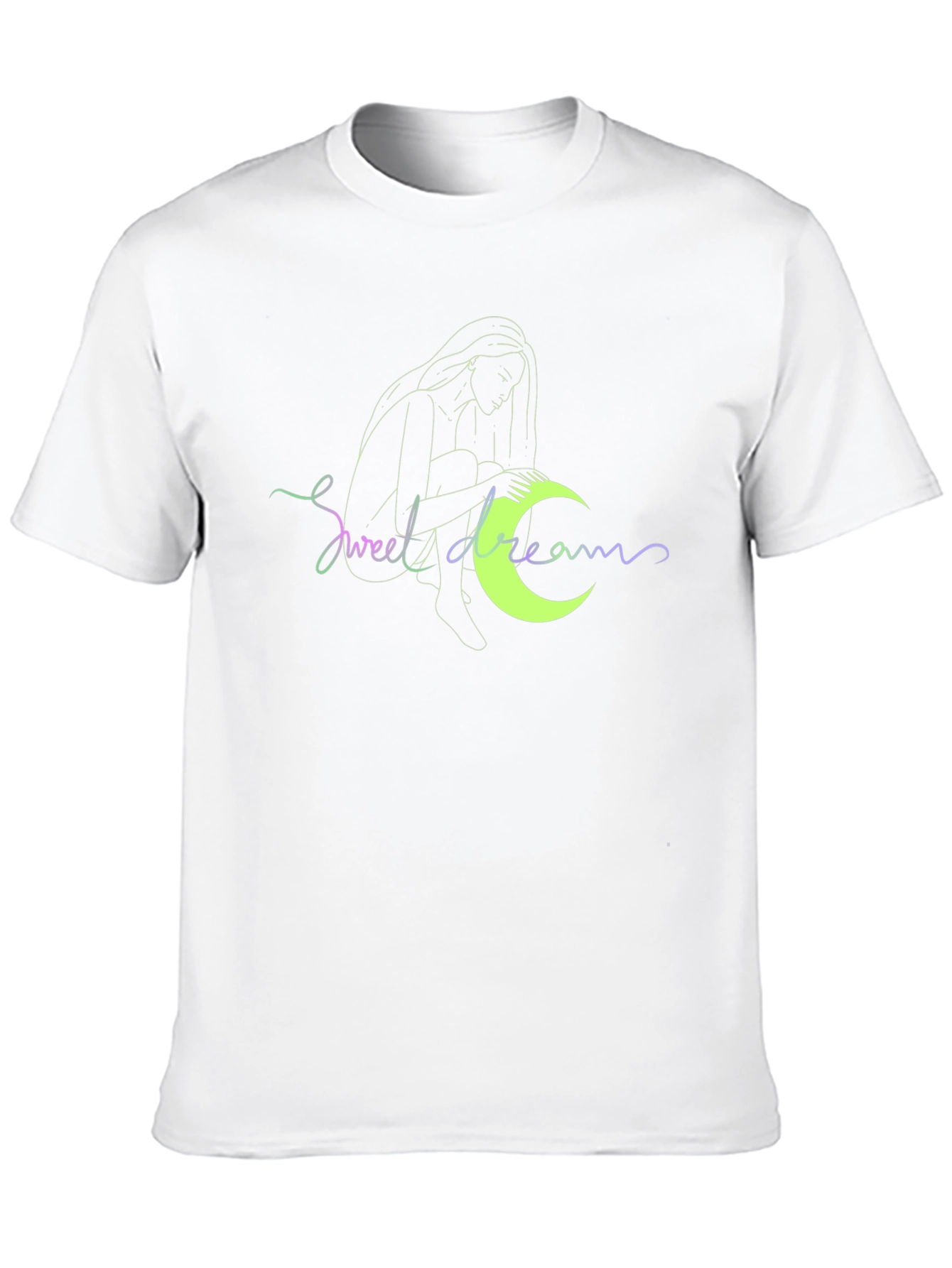 Sweet Dreams Graphic Tee - Black Casual T-Shirt