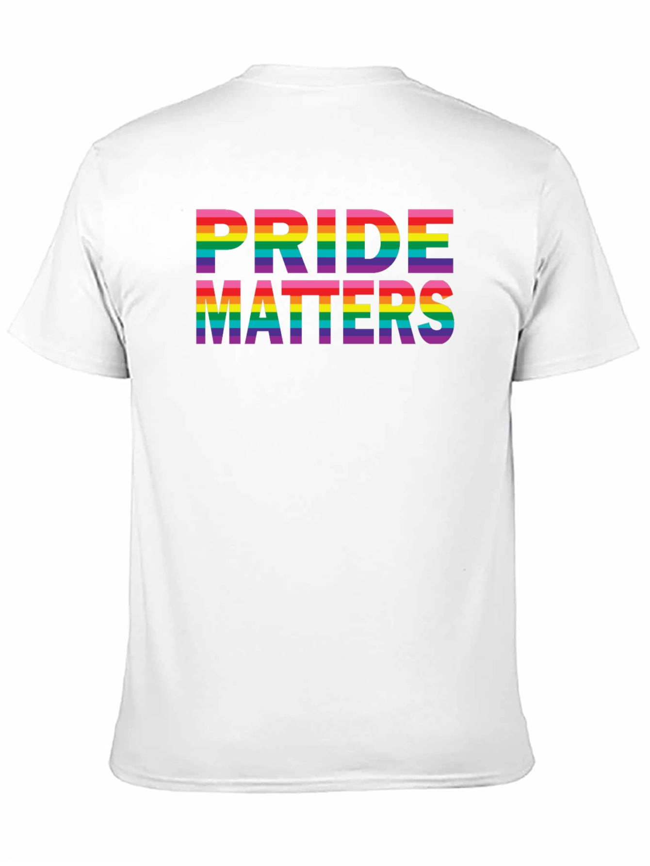 Pride Matters Rainbow Graphic T-Shirt