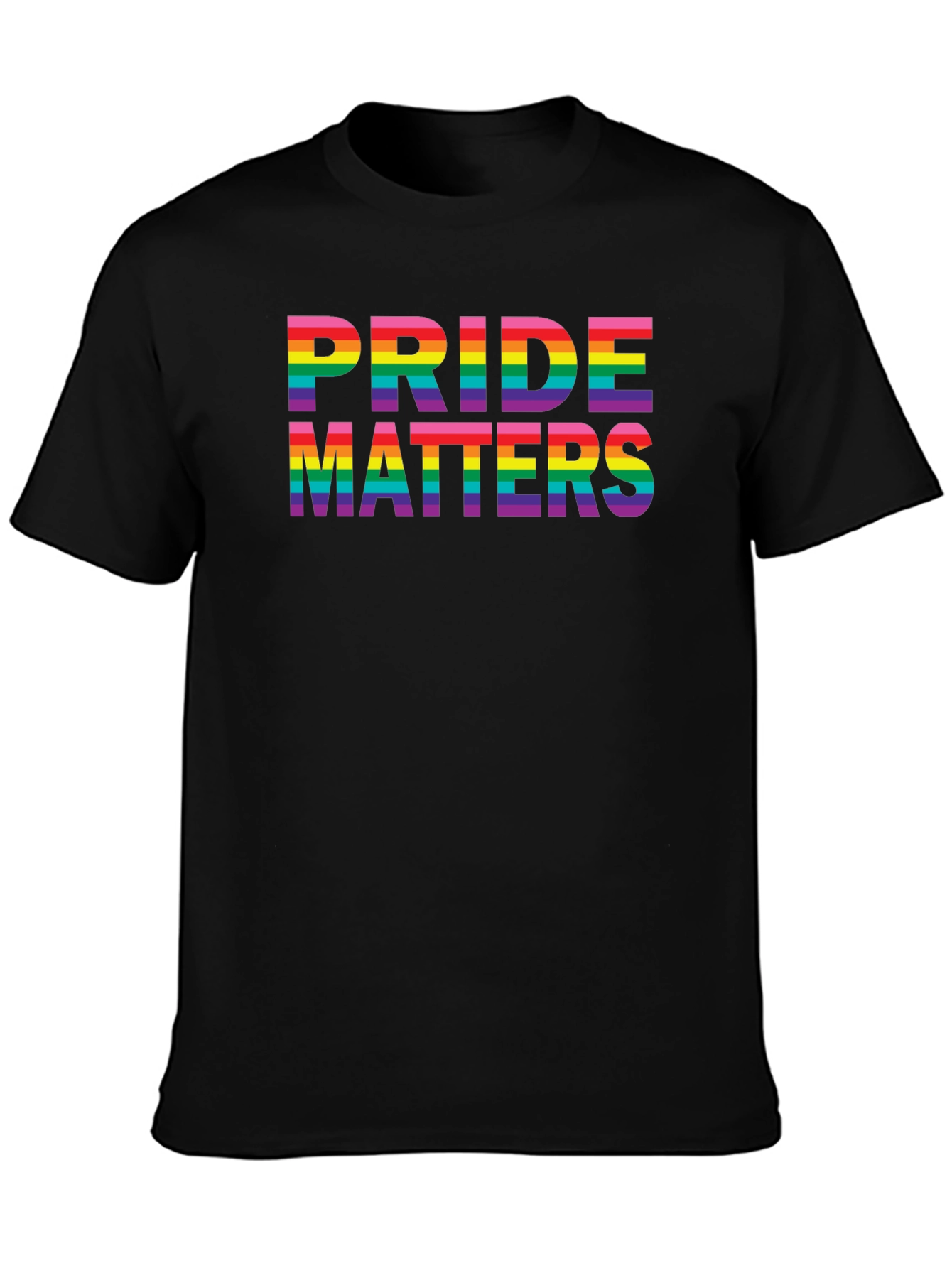 Pride Matters Rainbow Graphic T-Shirt