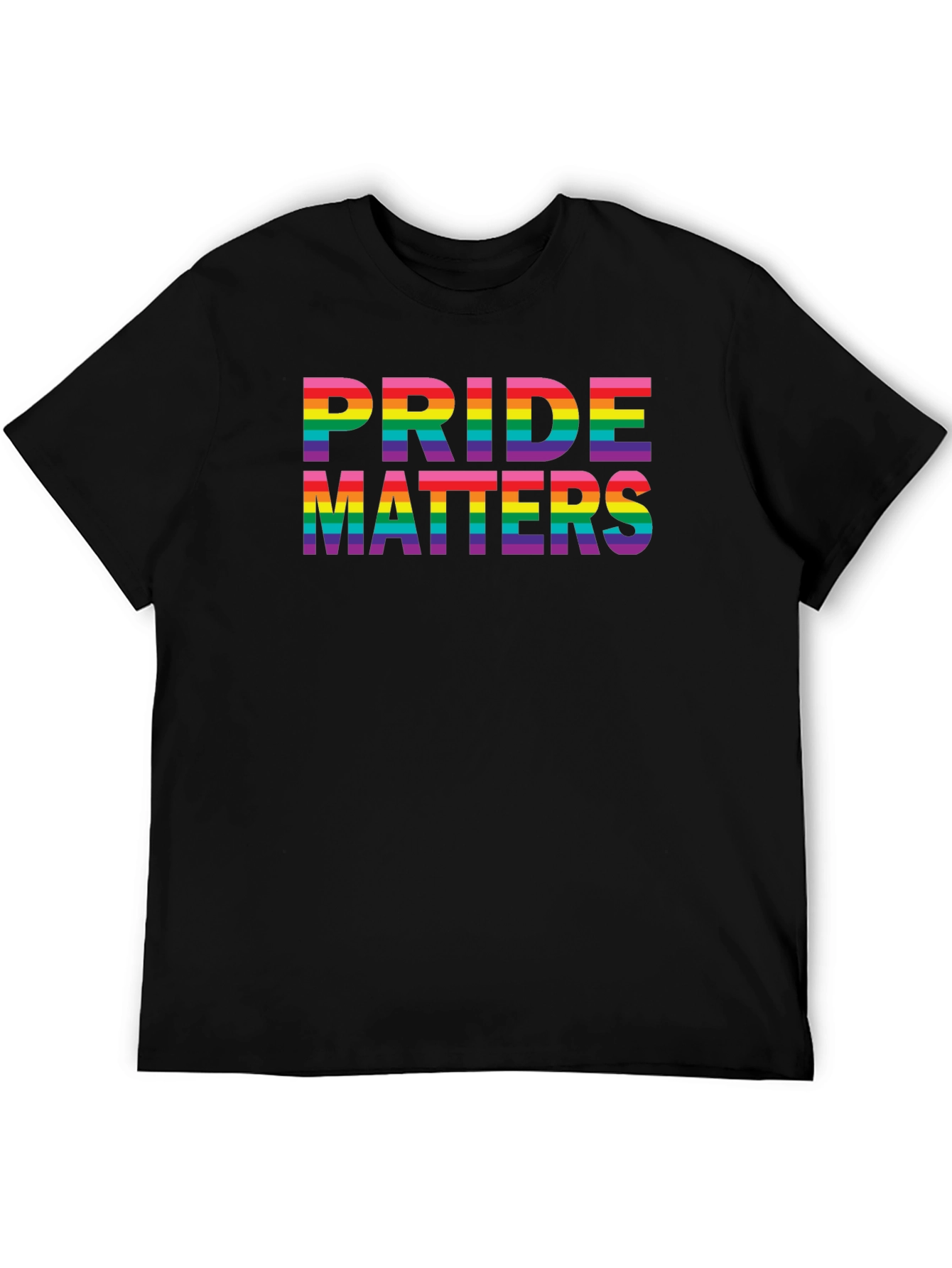 Pride Matters Rainbow Graphic T-Shirt