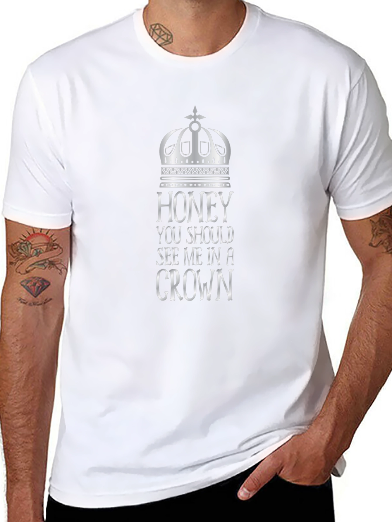 Honey See Me In A Crown Graphic Tee