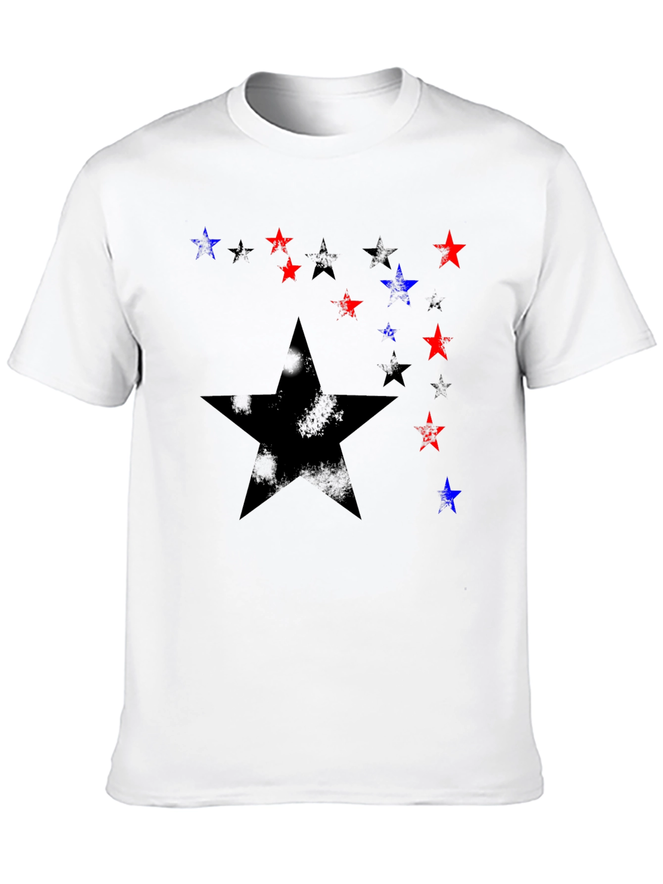 Starry Graphic Black T-Shirt