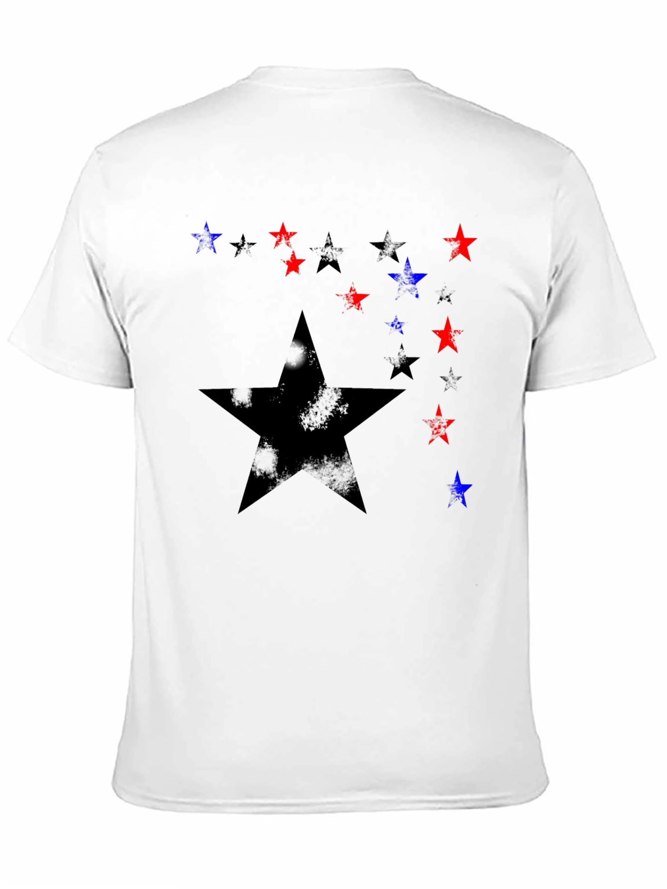 Starry Graphic Black T-Shirt