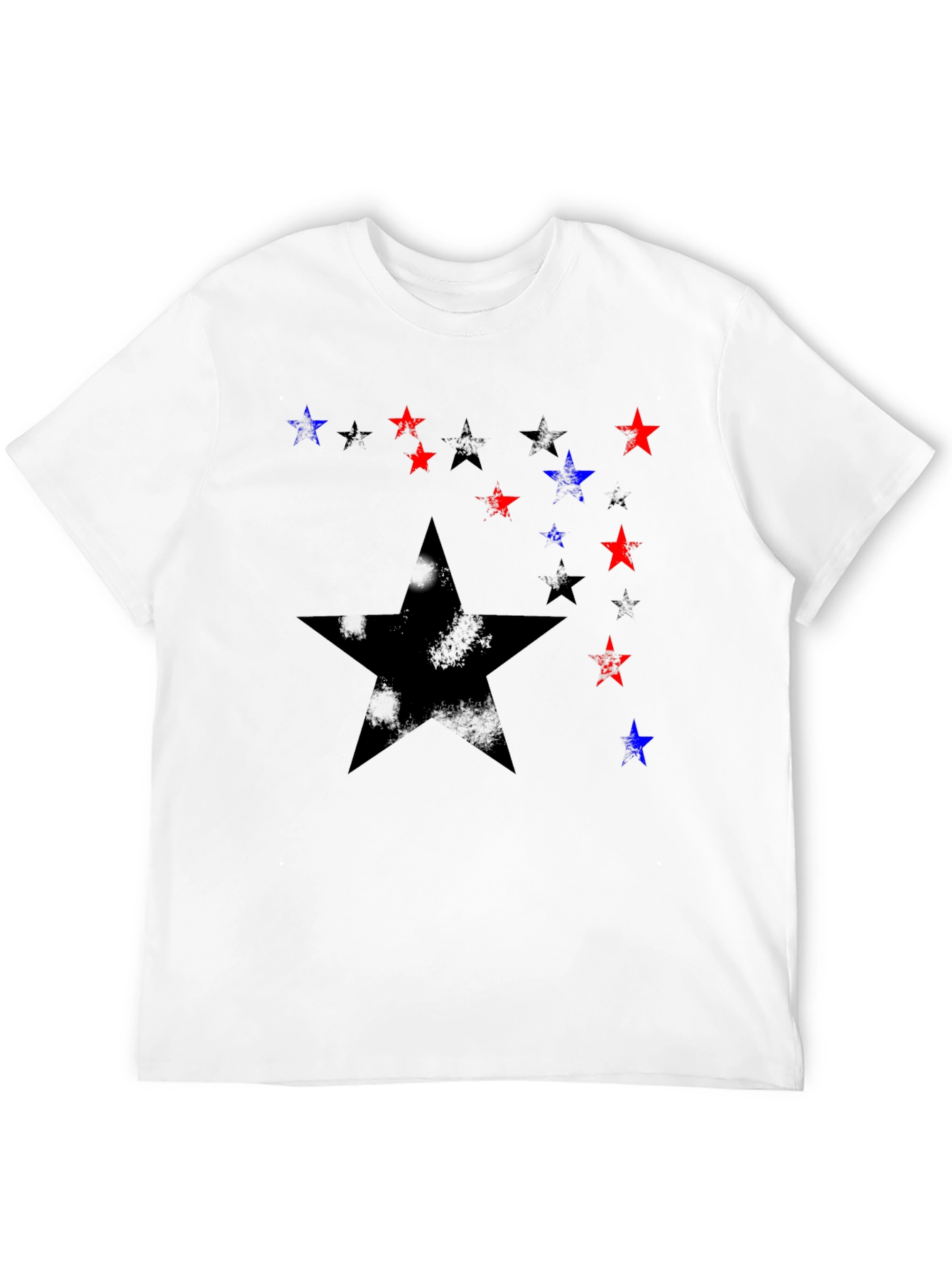 Starry Graphic Black T-Shirt
