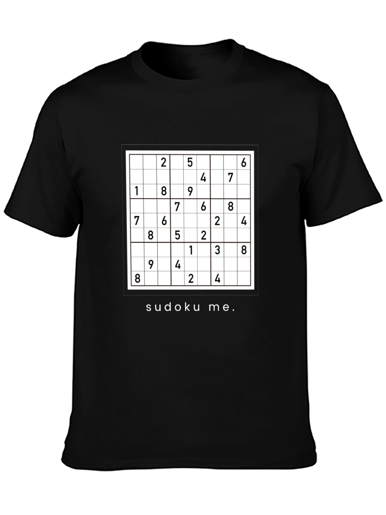 Sudoku Puzzle T-Shirt - Solve in Style!