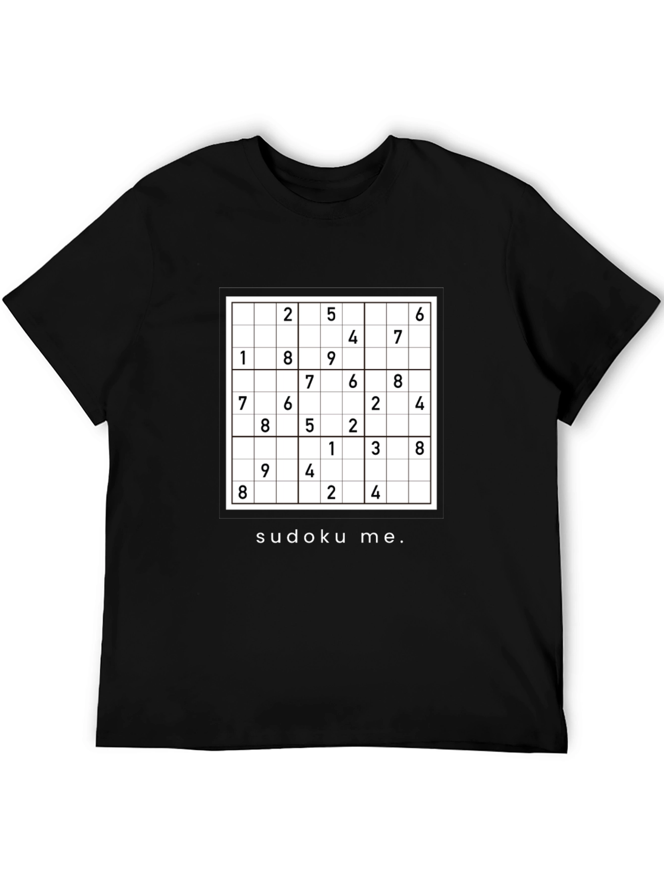 Sudoku Puzzle T-Shirt - Solve in Style!