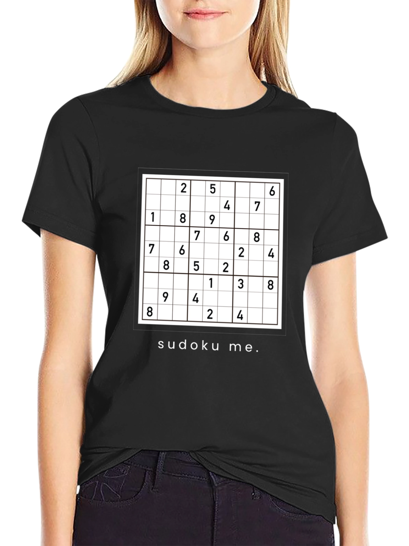 Sudoku Puzzle T-Shirt - Solve in Style!