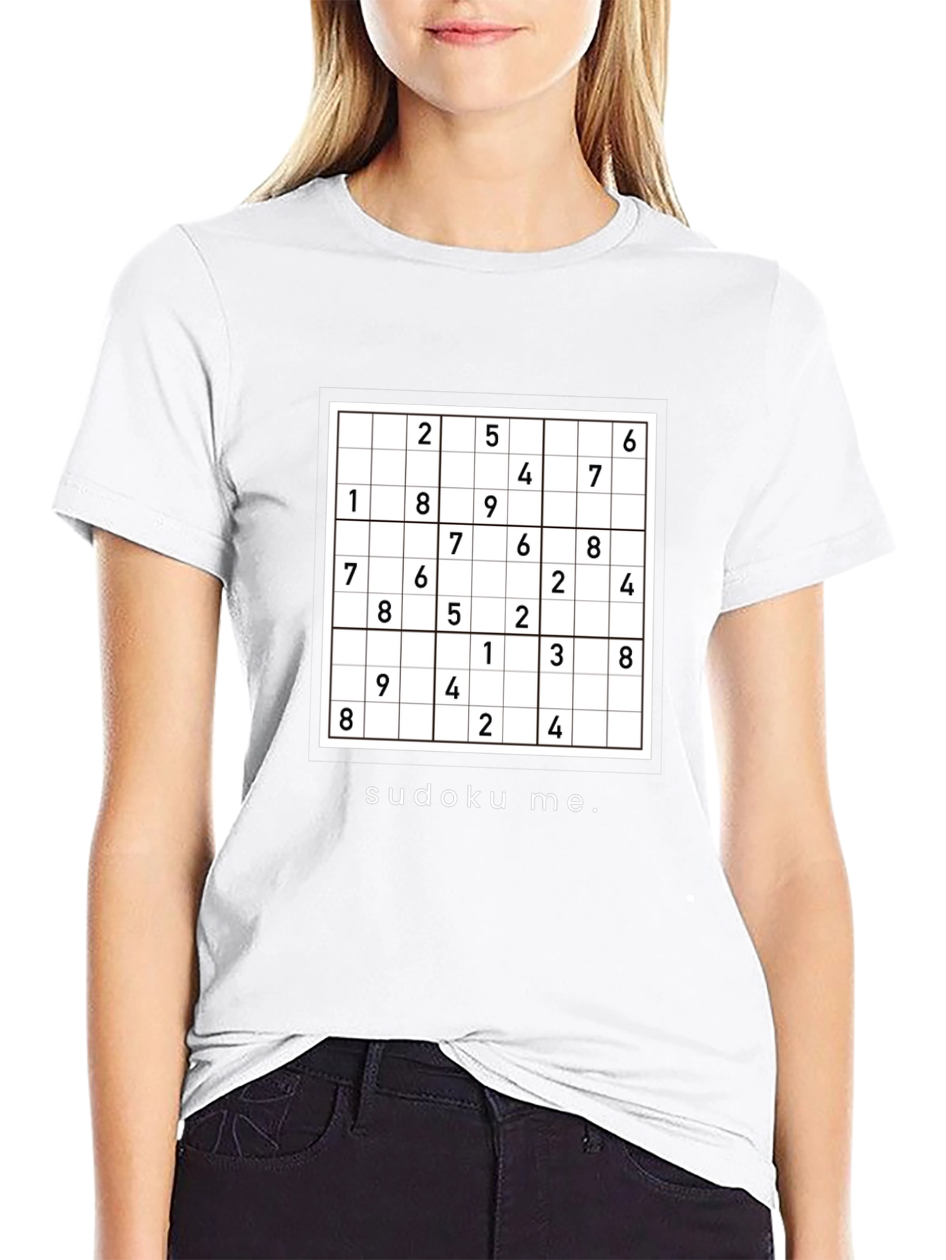 Sudoku Puzzle T-Shirt - Solve in Style!