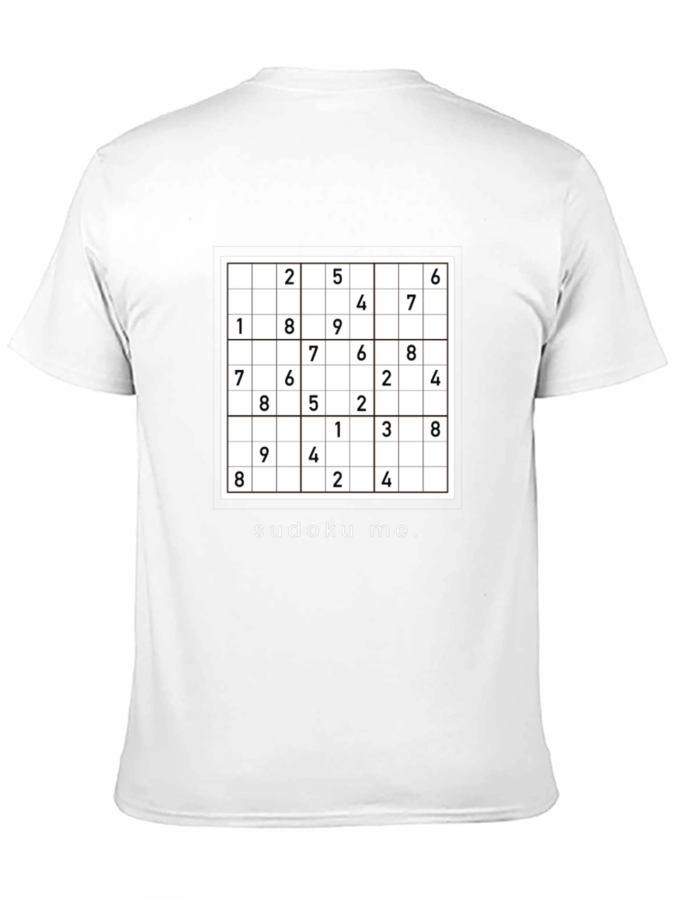 Sudoku Puzzle T-Shirt - Solve in Style!