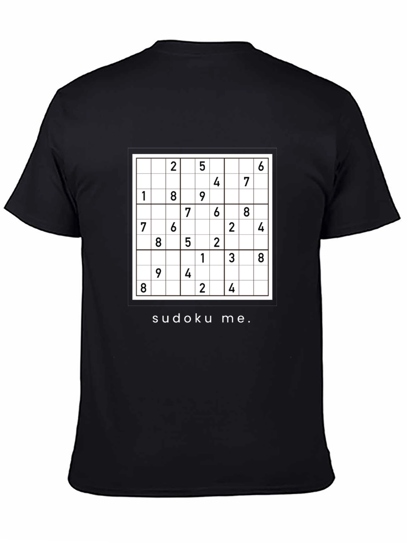 Sudoku Puzzle T-Shirt - Solve in Style!