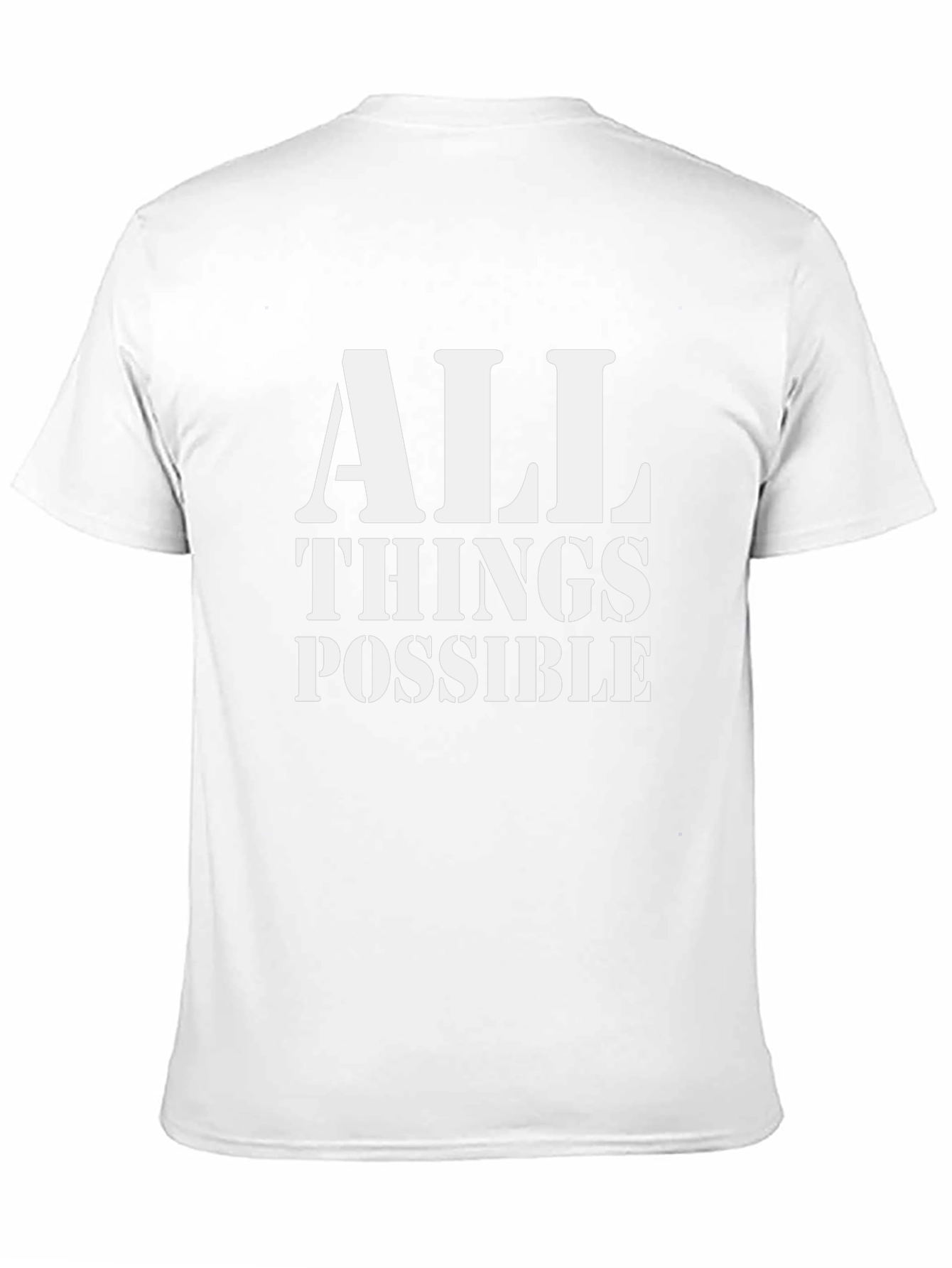 All Things Possible Graphic Tee - Black