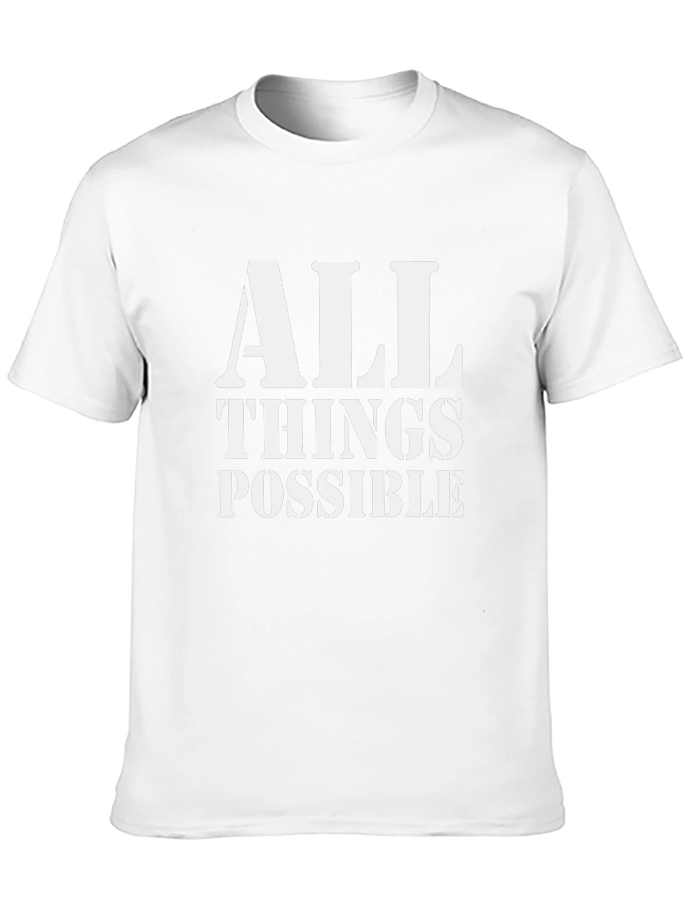 All Things Possible Graphic Tee - Black