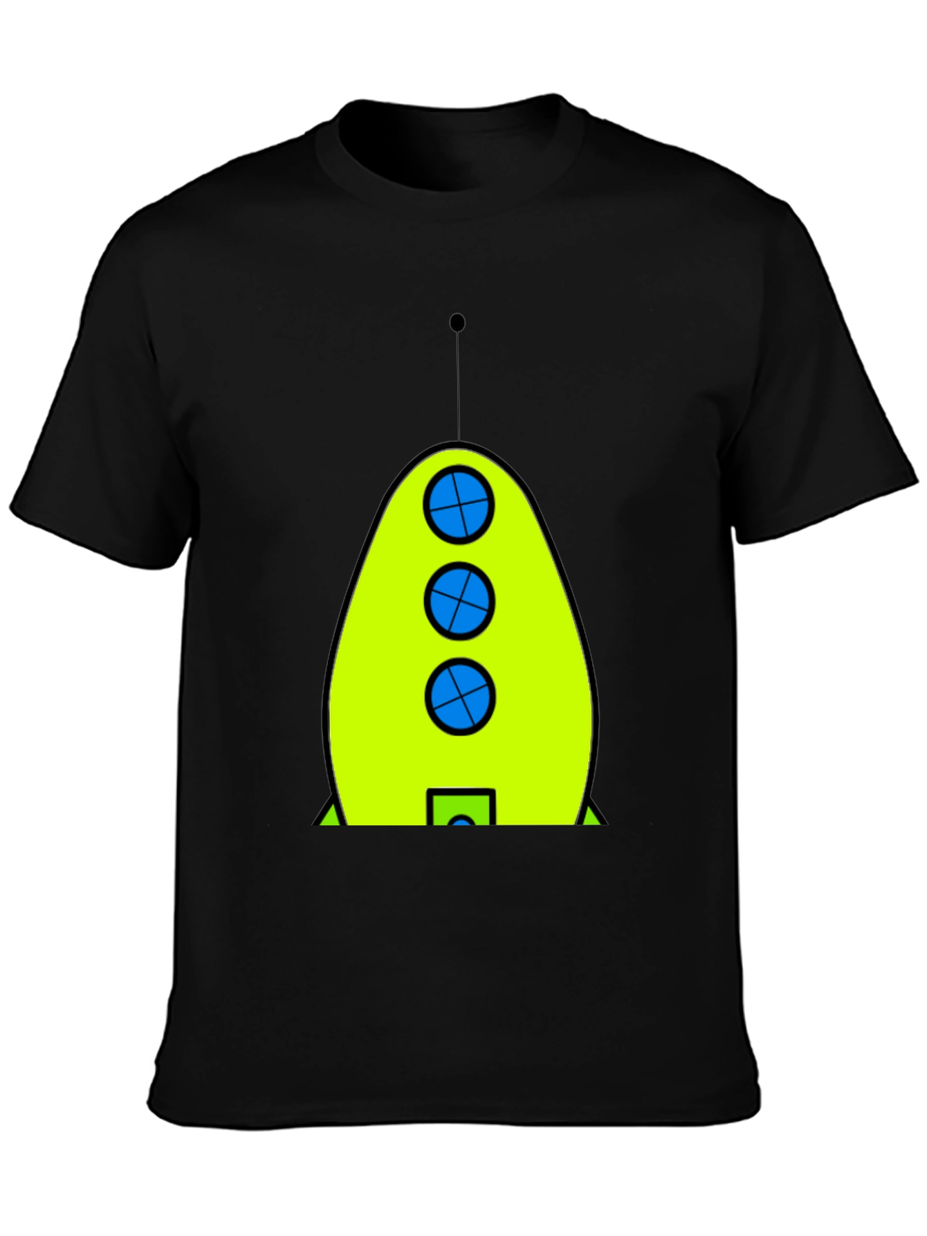 Retro Rocket T-Shirt - Graphic Tee