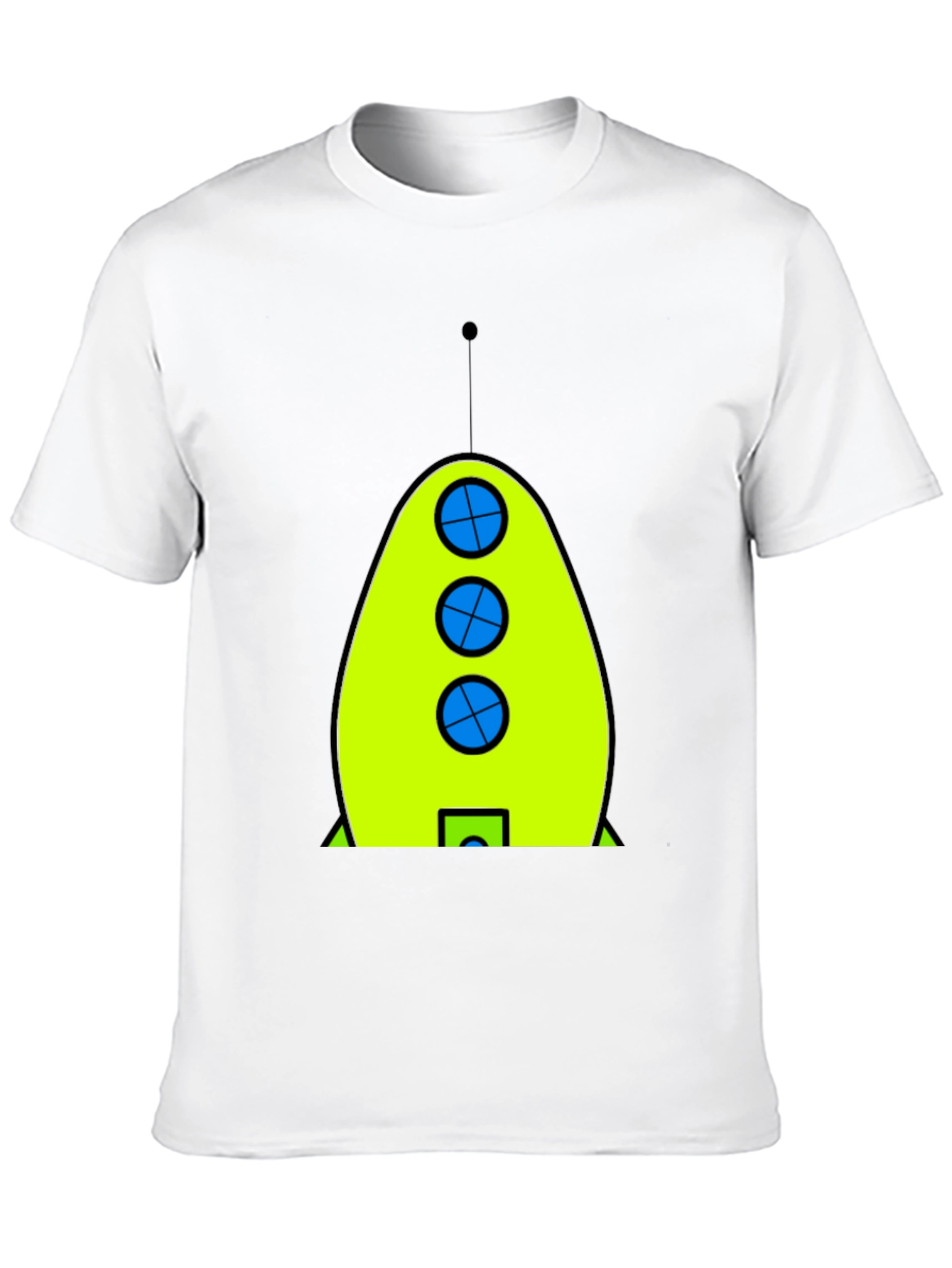 Retro Rocket T-Shirt - Graphic Tee