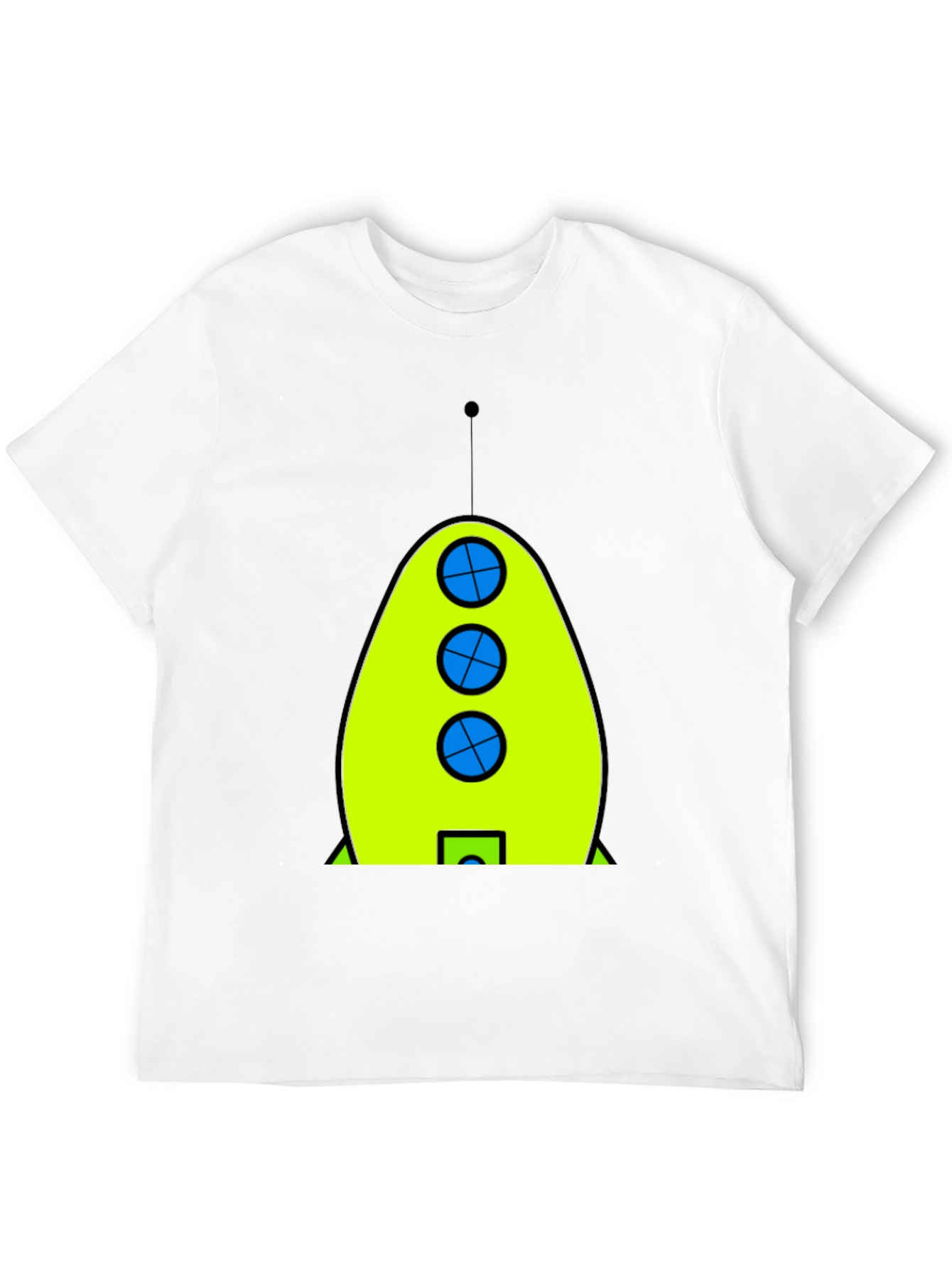 Retro Rocket T-Shirt - Graphic Tee