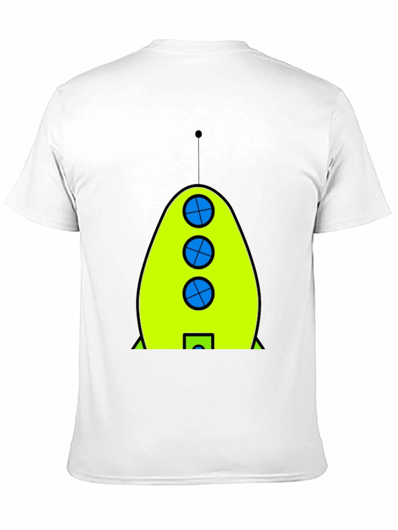 Retro Rocket T-Shirt - Graphic Tee