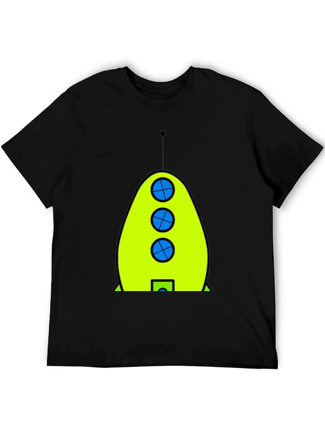 Retro Rocket T-Shirt - Graphic Tee