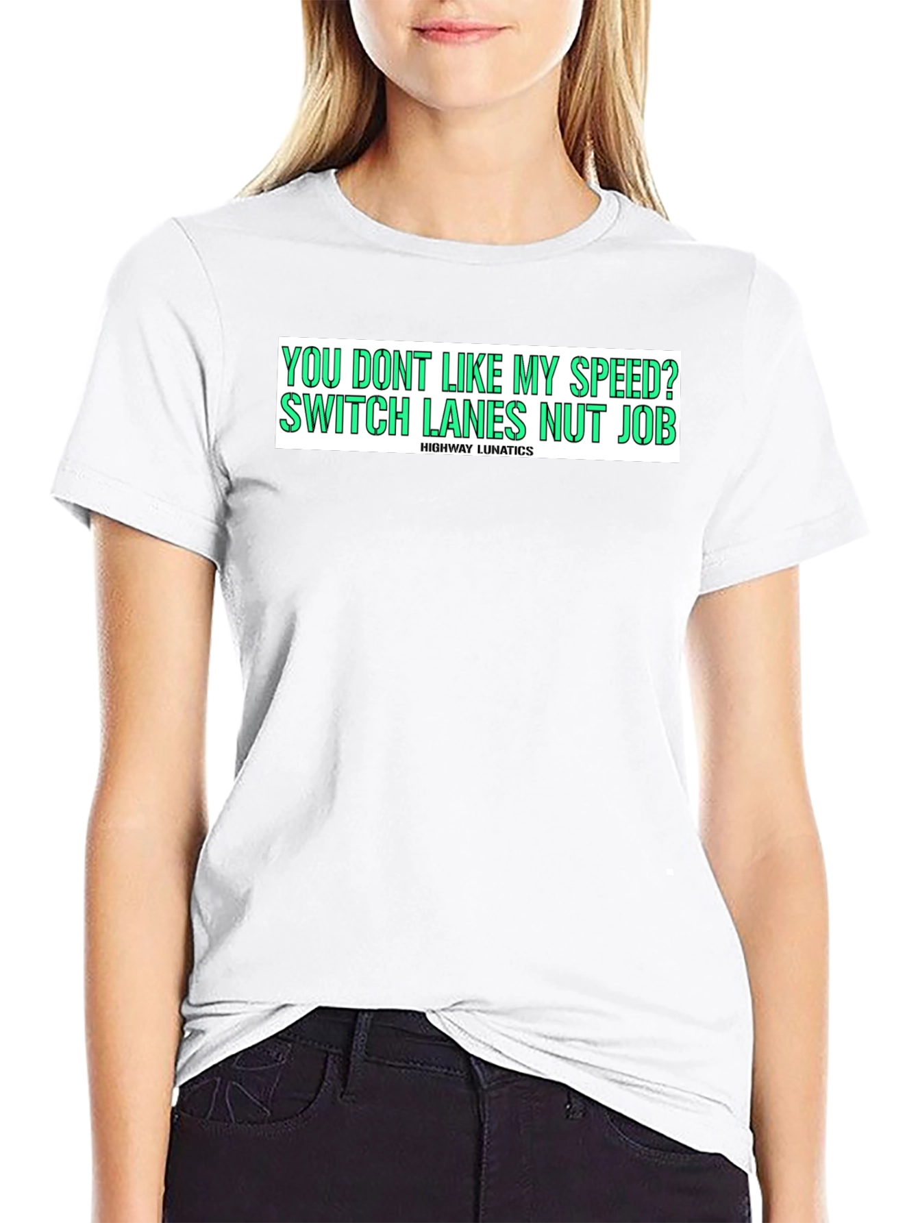 Highway Lunatics Graphic Tee - Speed Humor