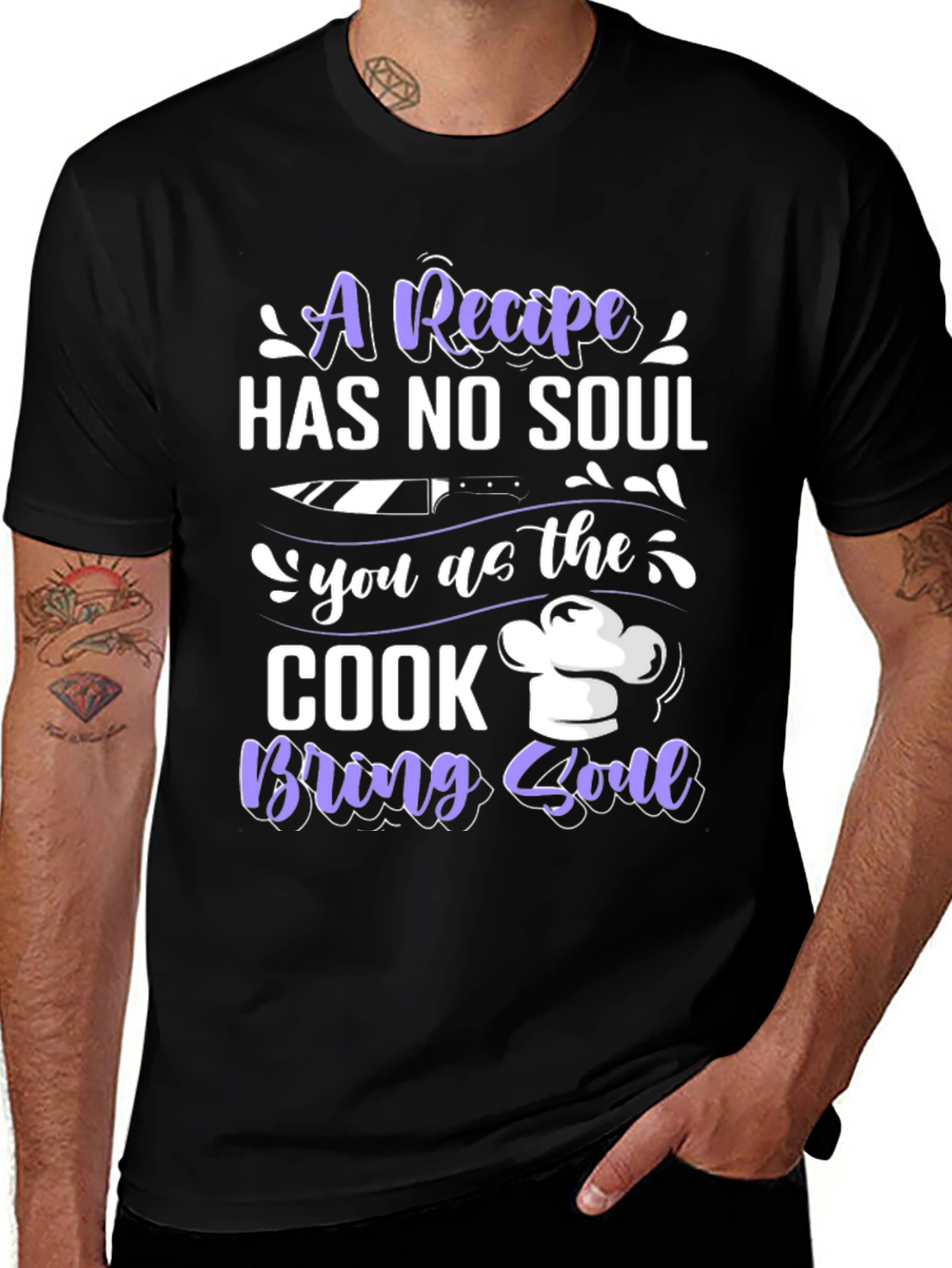Recipe Has No Soul Cook T-Shirt