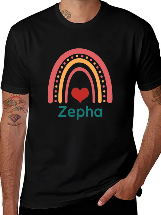 Zepha Rainbow Heart T-Shirt