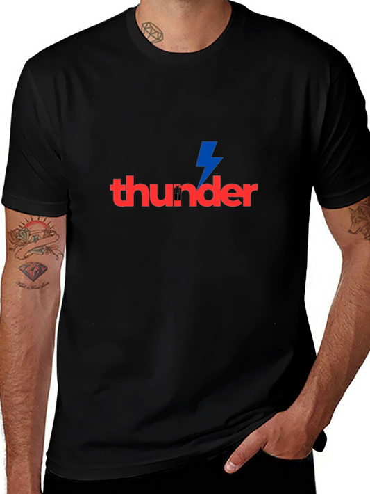 Thunder Bolt Graphic Tee - Modern Fit