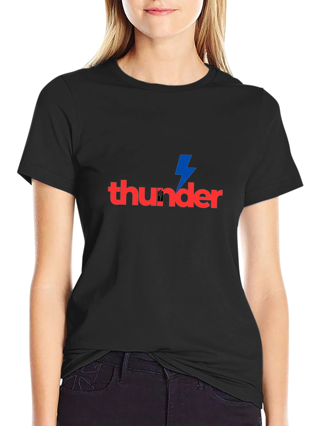 Thunder Bolt Graphic Tee - Modern Fit