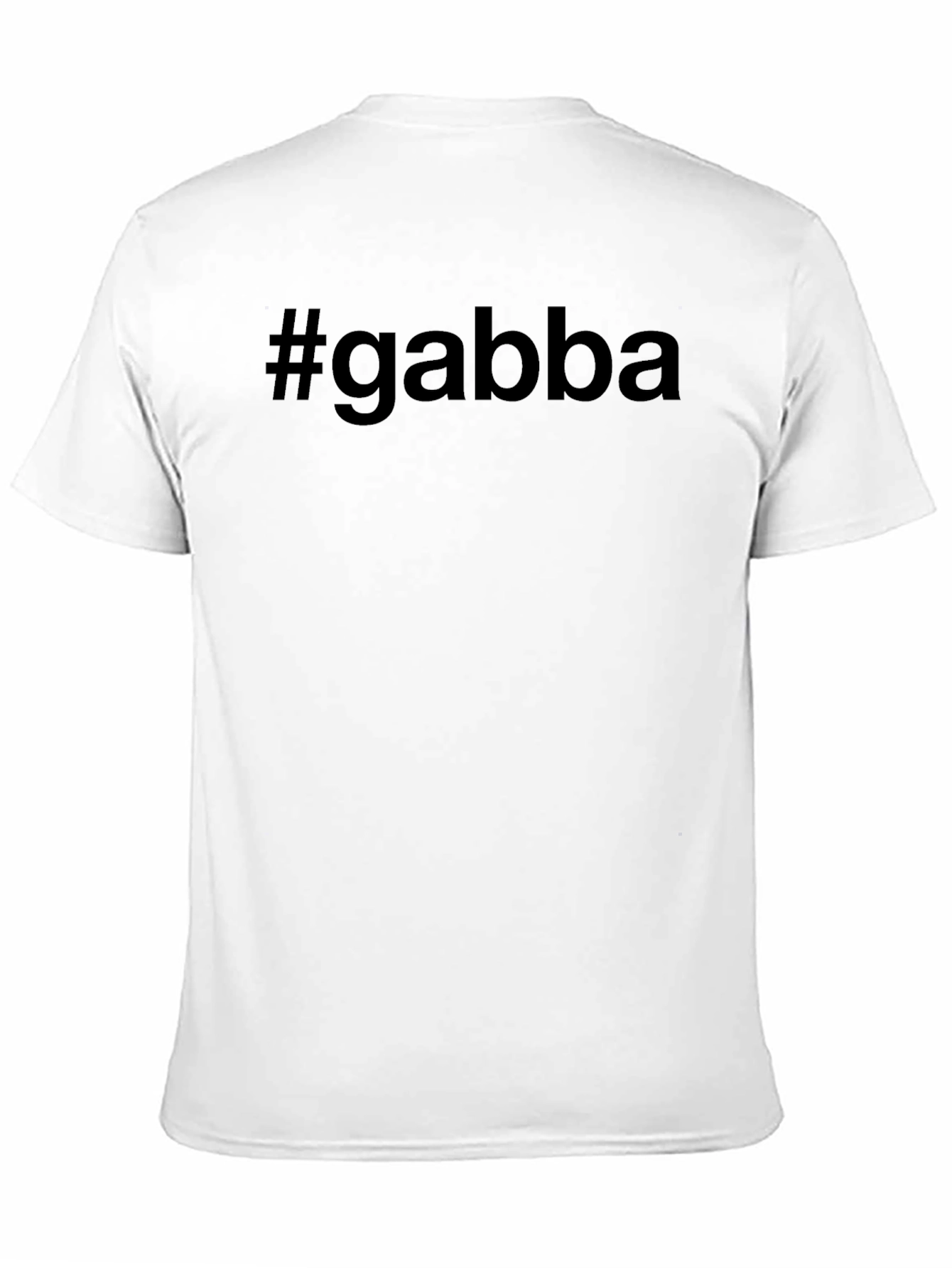 #gabba Black T-Shirt - Modern & Stylish