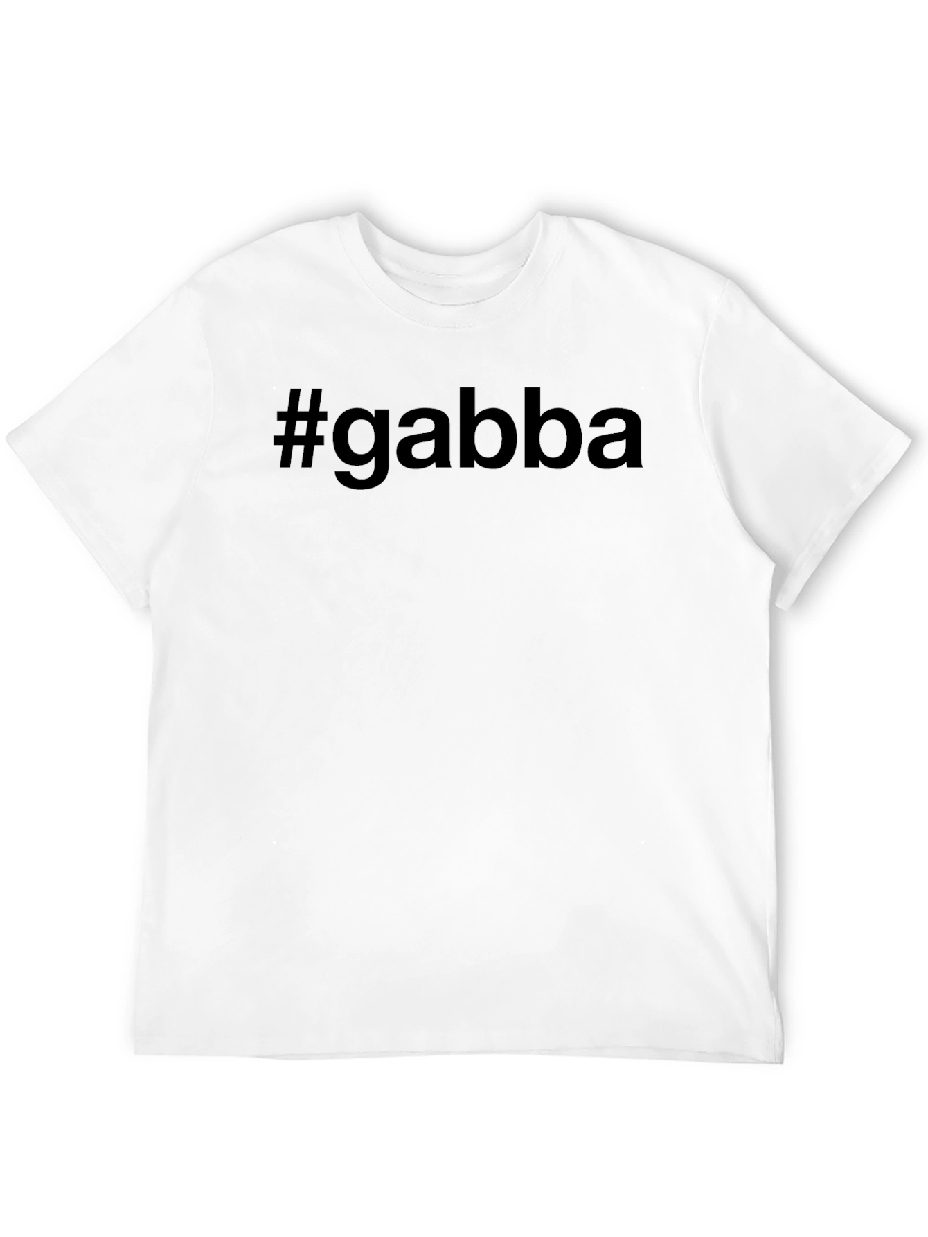 #gabba Black T-Shirt - Modern & Stylish