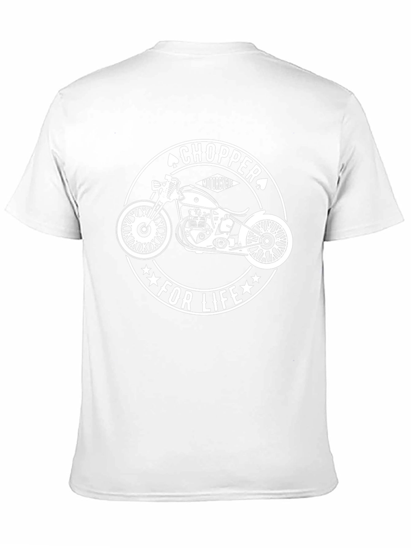 Chopper For Life Black T-Shirt