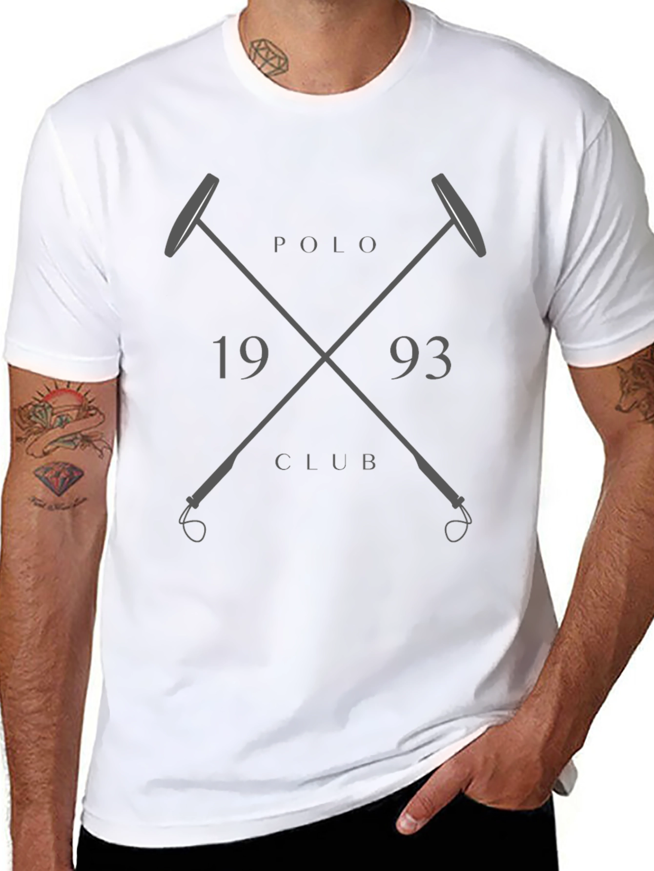 Polo Club 1993 Graphic Tee - Black