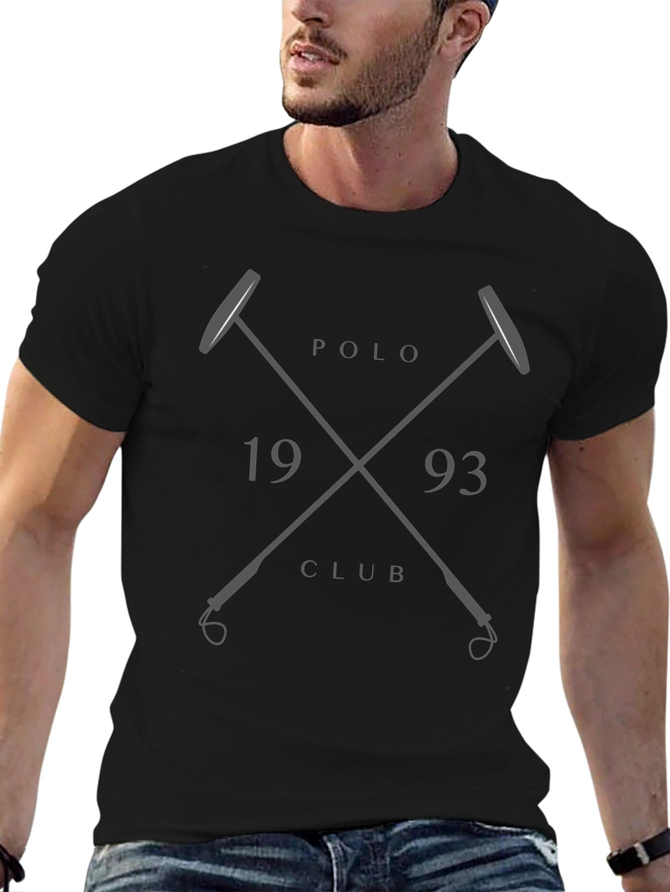 Polo Club 1993 Graphic Tee - Black