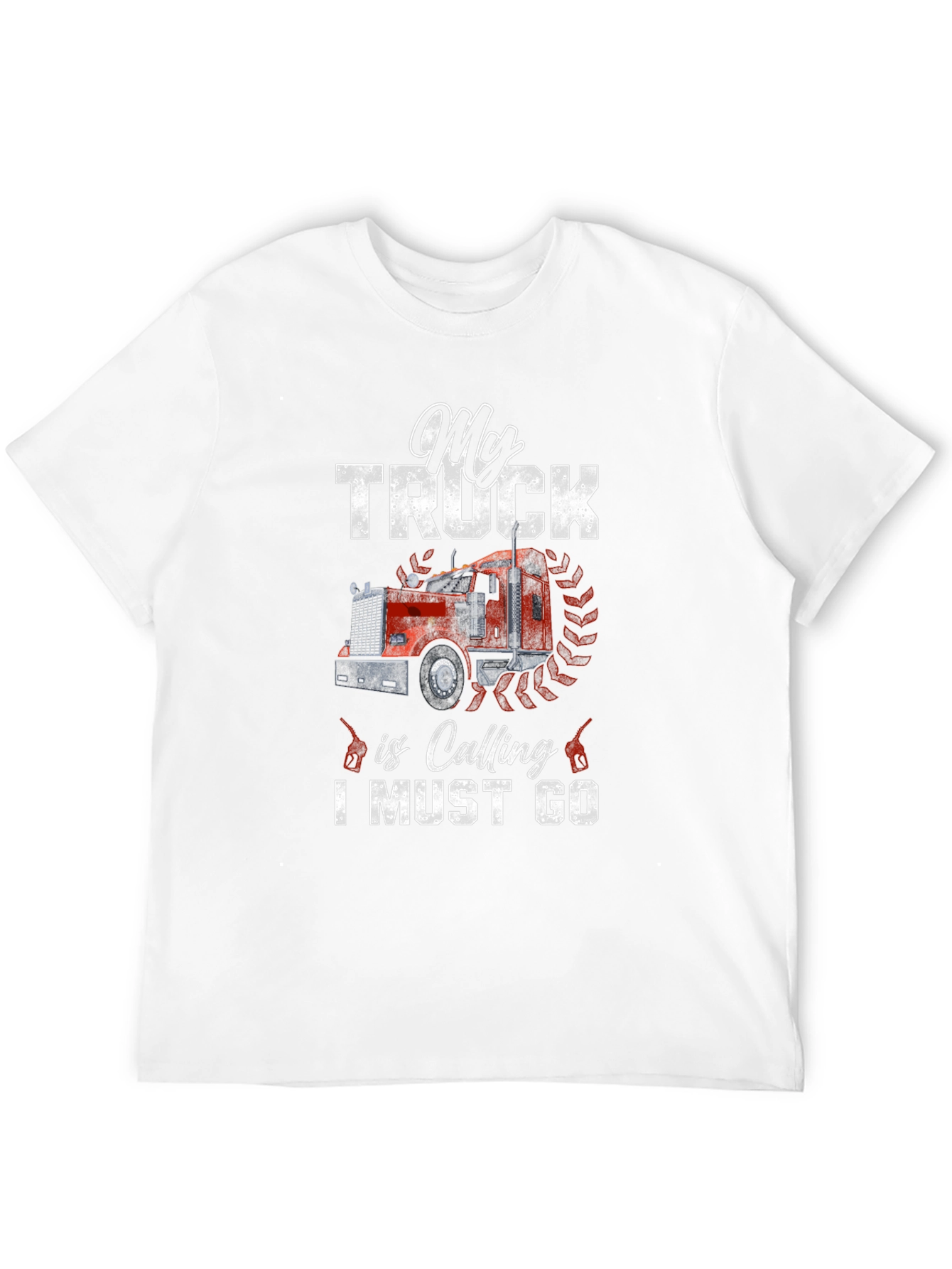My Truck is Calling T-Shirt - Black